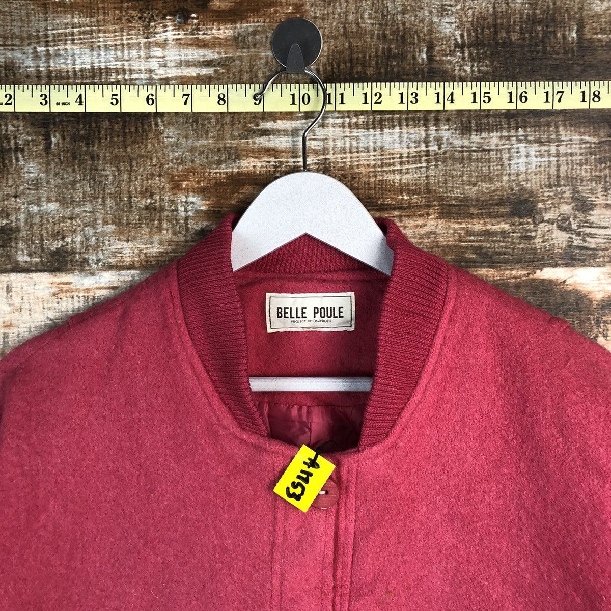 Japanese Brand DLL Belle Poule Pink Bombers Jacket #A1753 Size US M / EU 48-50 / 2 - 4 Thumbnail