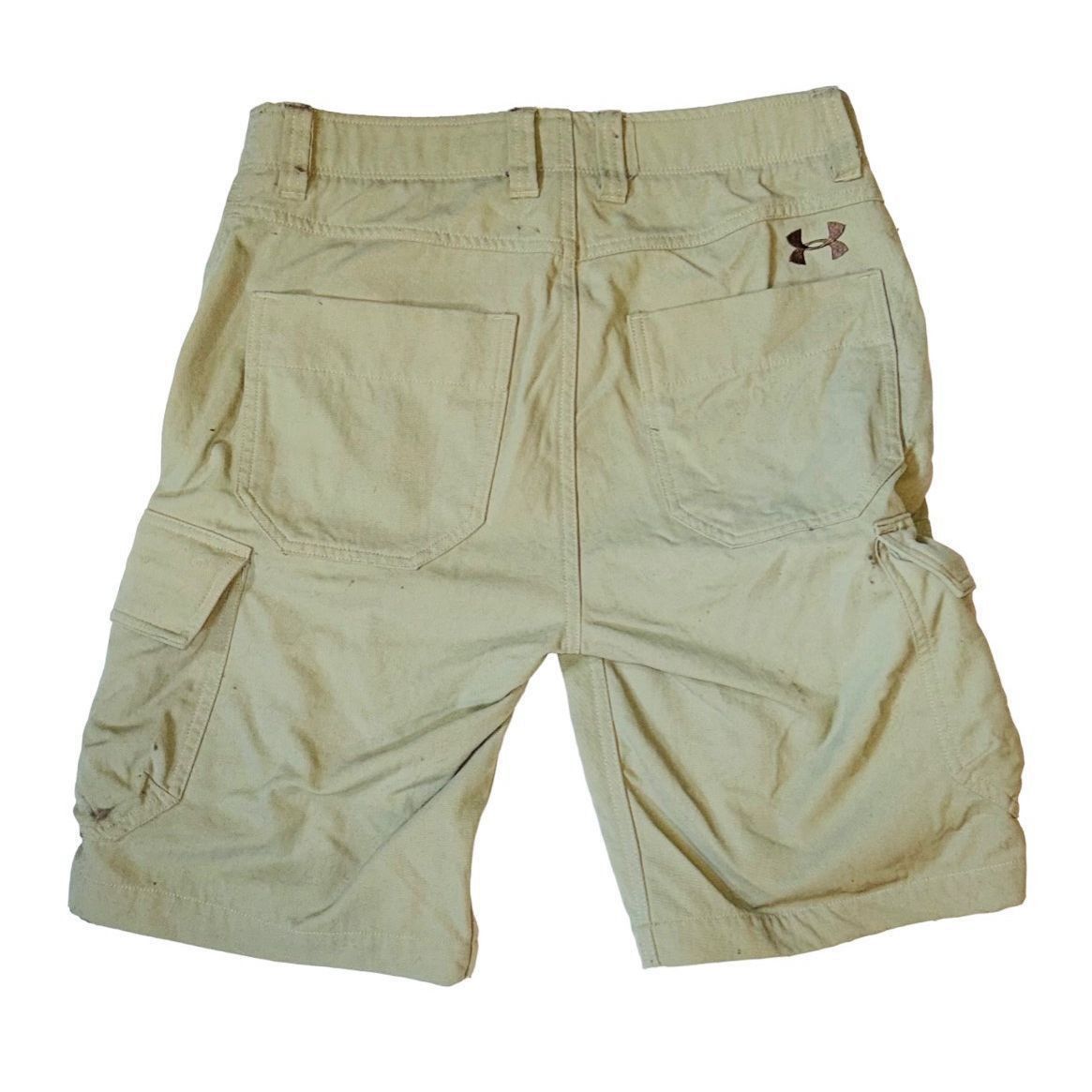 Under Armour UNDER ARMOUR Mens 30 Tan Casual Cargo Shorts 10" Inseam Nylo Size US 30 / EU 46 - 2 Thumbnail