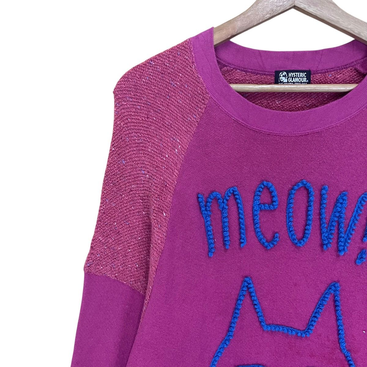 Hysteric Glamour Vintage 90s Hysteric Glamour Big Logo Crewneck Sweatshirt Size US M / EU 48-50 / 2 - 6 Thumbnail