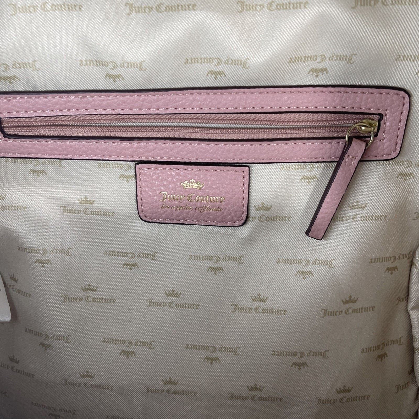 Juicy Couture Juicy Couture "Once Upon A Time" Beautiful Leather Backpack Size ONE SIZE - 9 Thumbnail