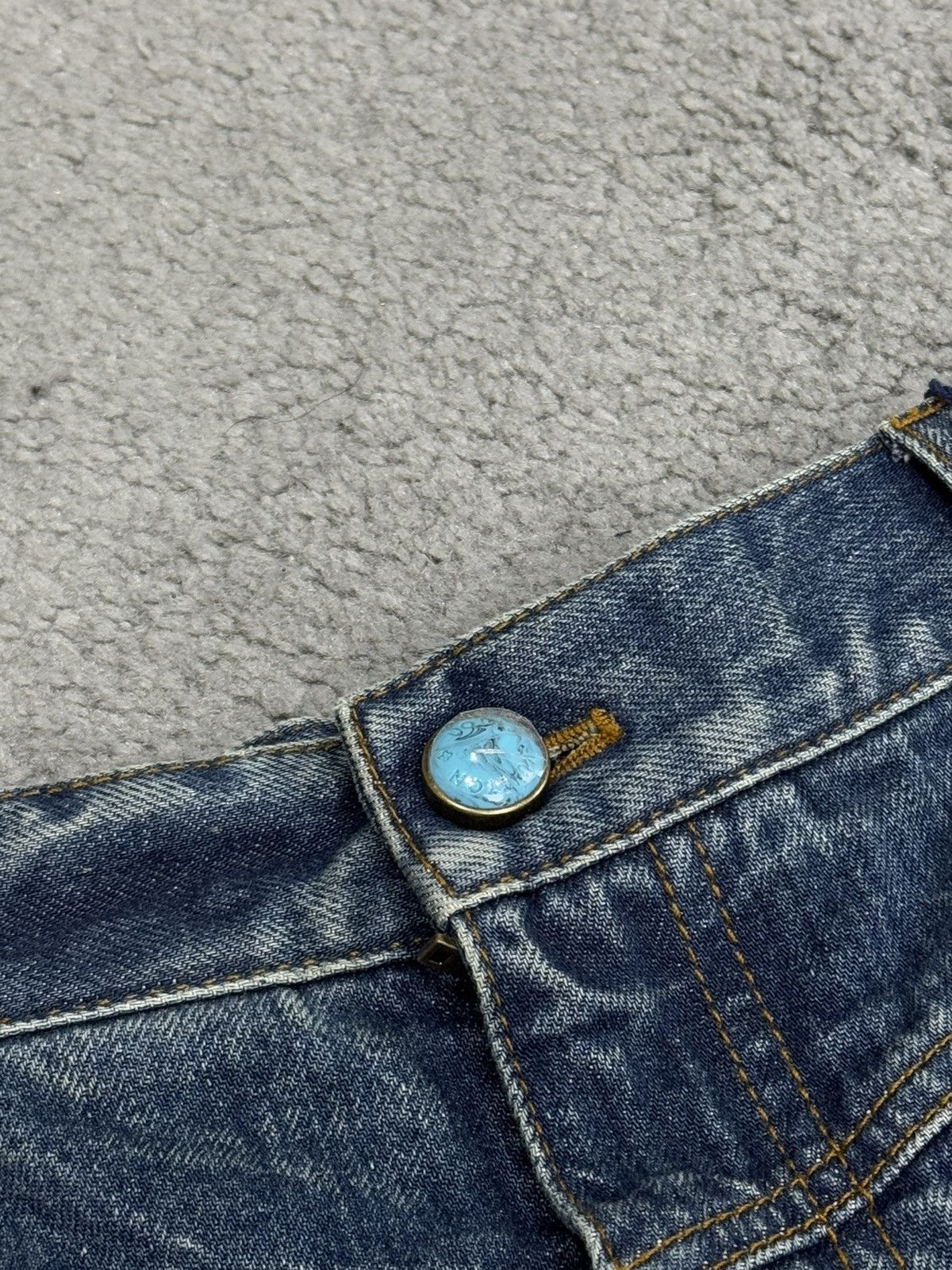 Louis Vuitton Louis Vuitton 24fw turquoise jeans Size US 29 - 7 Thumbnail