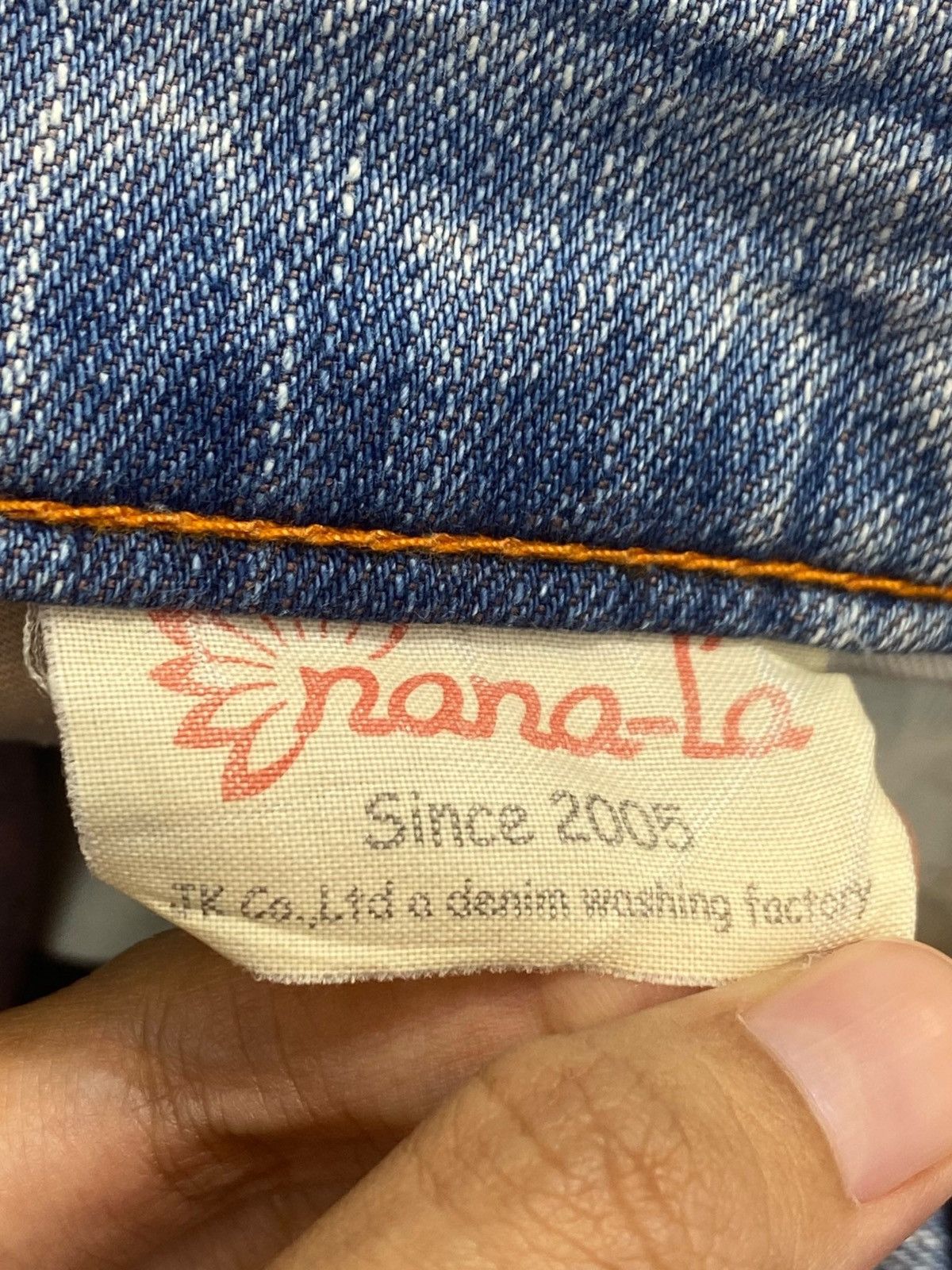 Japanese Brand Japanese Brand Faded Blue Wash Style Buckle Back Jeans Size US 32 / EU 48 - 14 Thumbnail