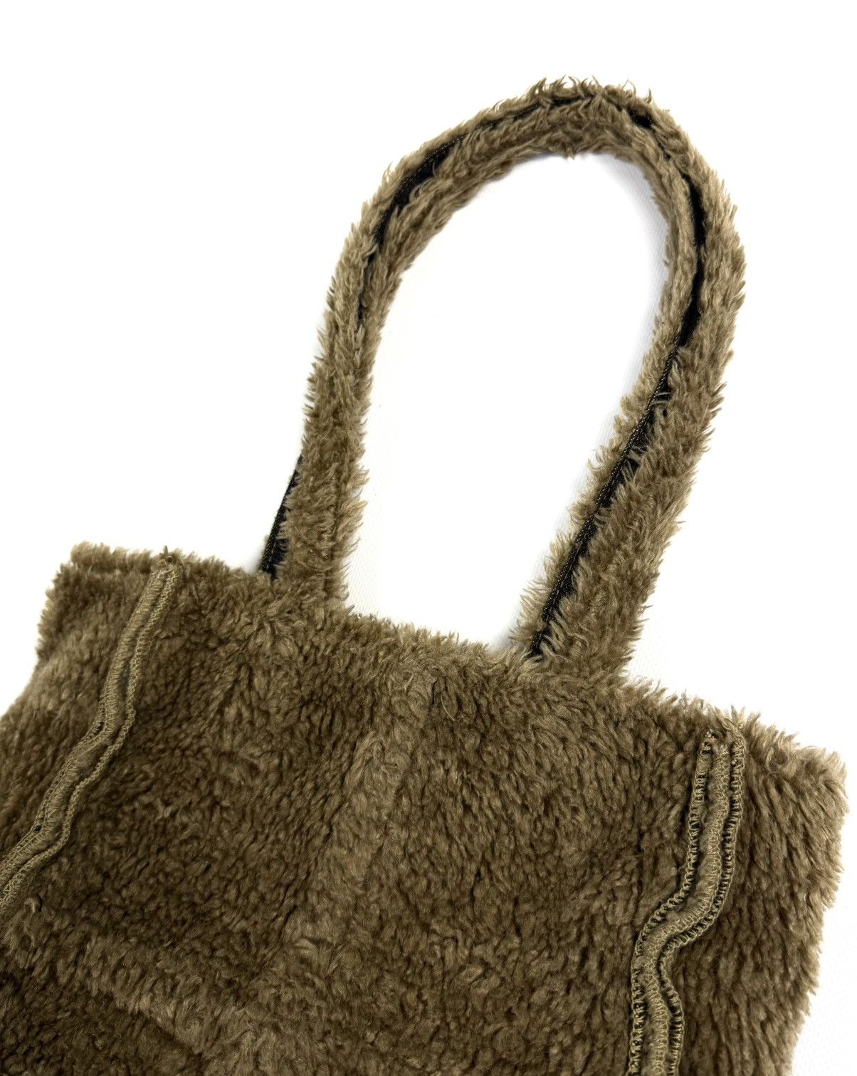 Miss Sixty Miss Sixty Y2K Denim Fur Shoulder Bag Archive Rare McBling Size ONE SIZE - 14 Thumbnail