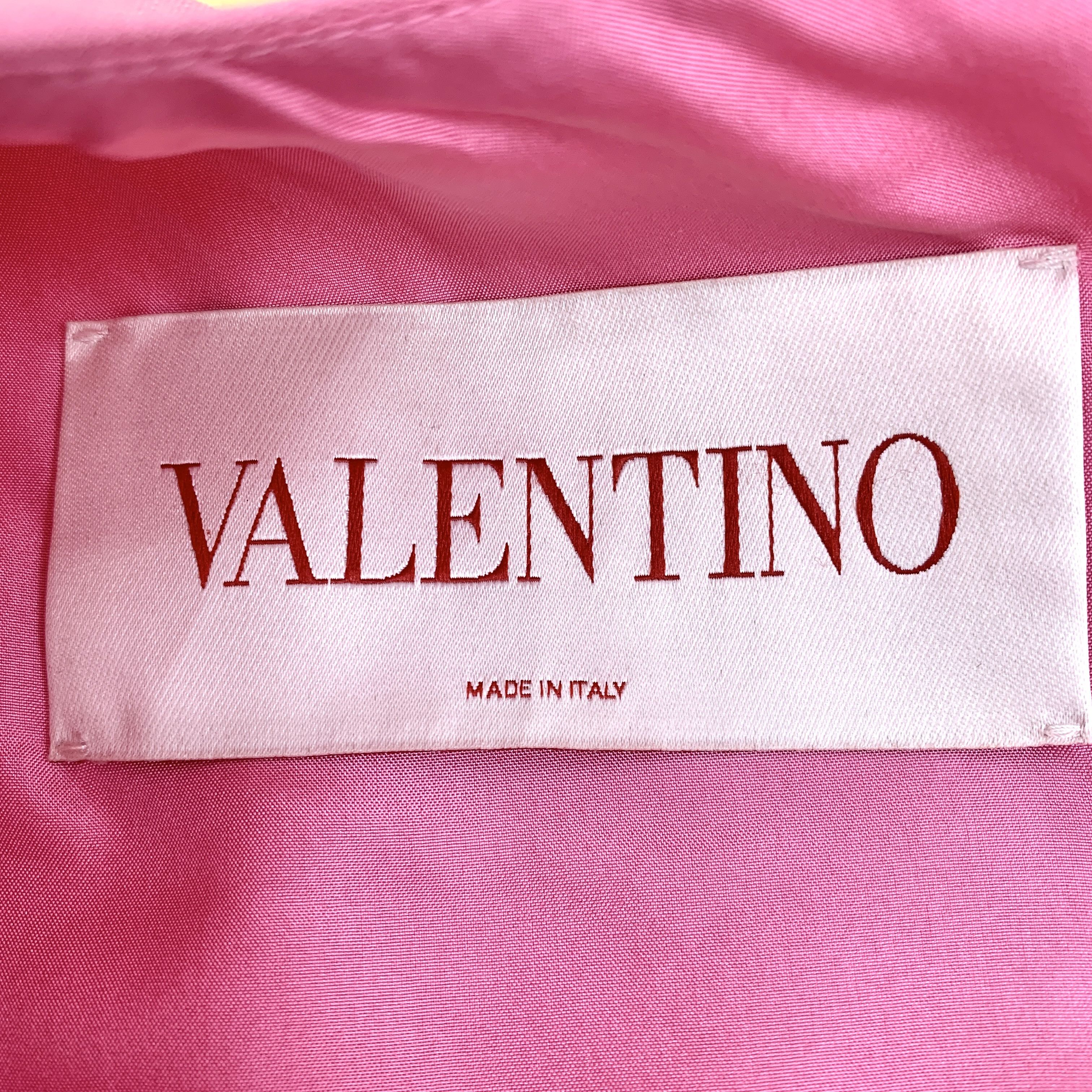 Valentino Valentino Pink Bow Short-Sleeve Dress (Size 42) Size M / US 6-8 / IT 42-44 - 3 Thumbnail