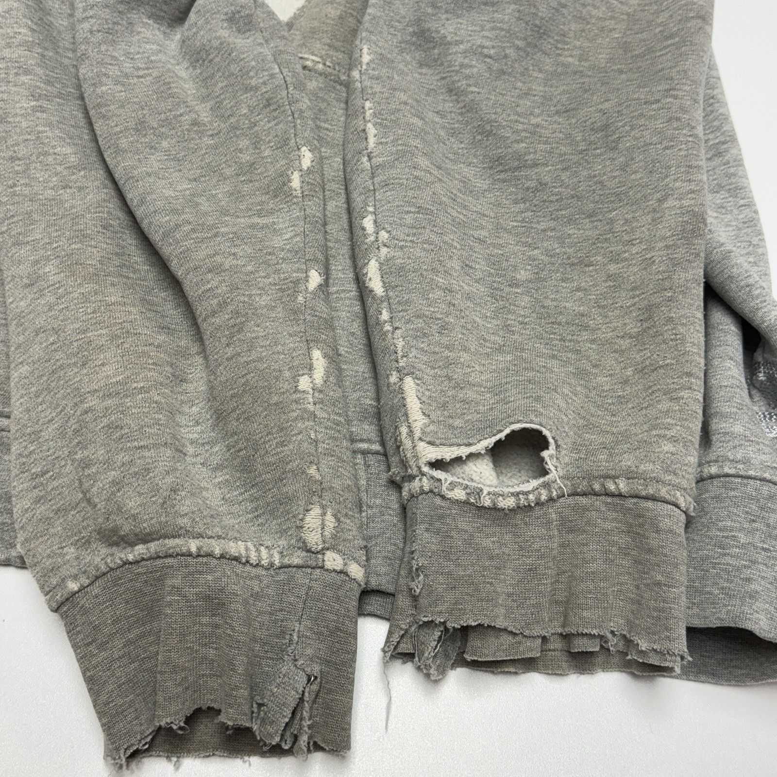 Anchor Blue Vintage Anchor Blue Hoodie Sweatshirt Mens L Gray Y2K Surf S Size US L / EU 52-54 / 3 - 10 Thumbnail
