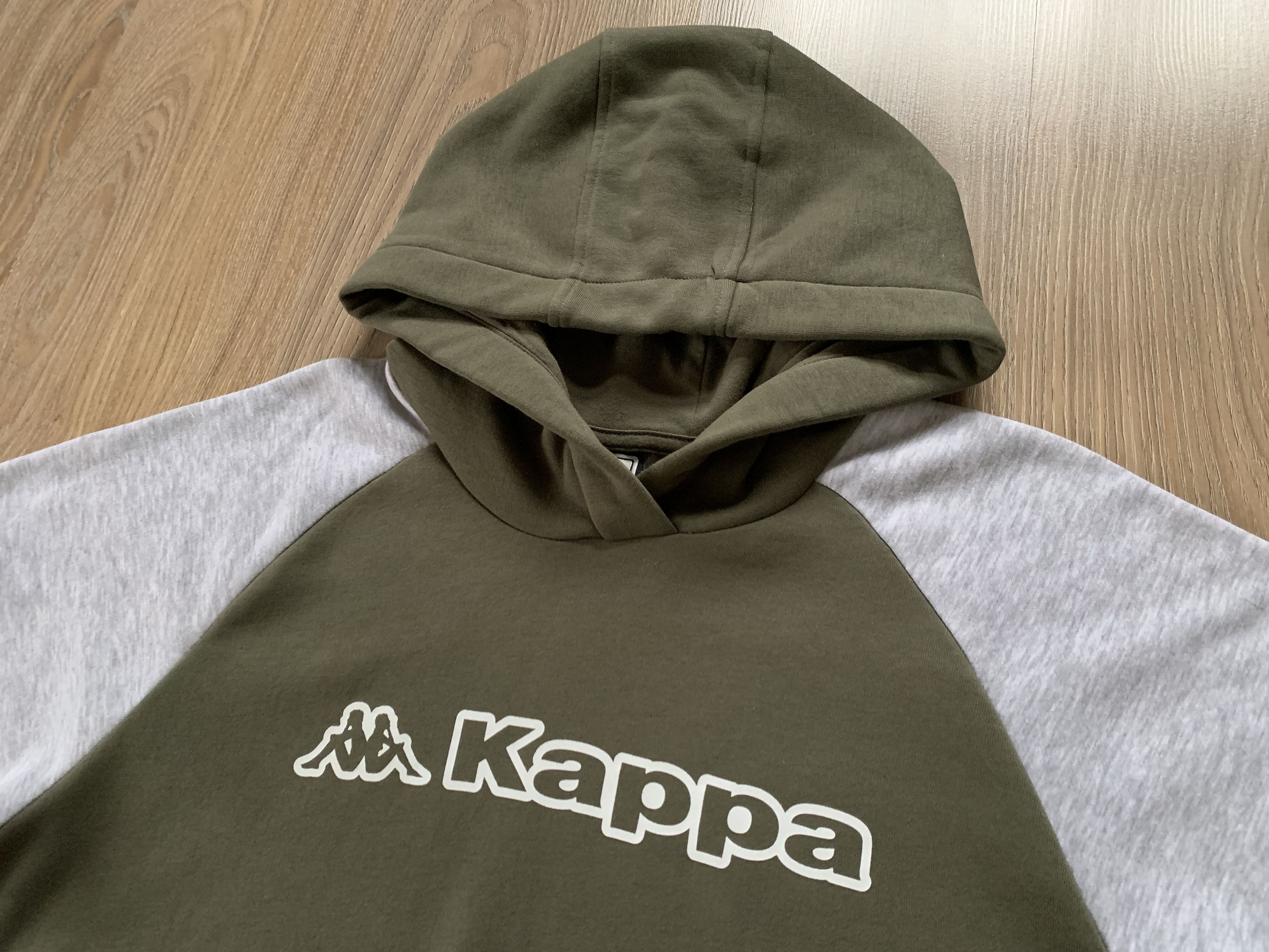 Kappa Kappa Khaki Grey Cotton Hoodie Size US M / EU 48-50 / 2 - 4 Thumbnail