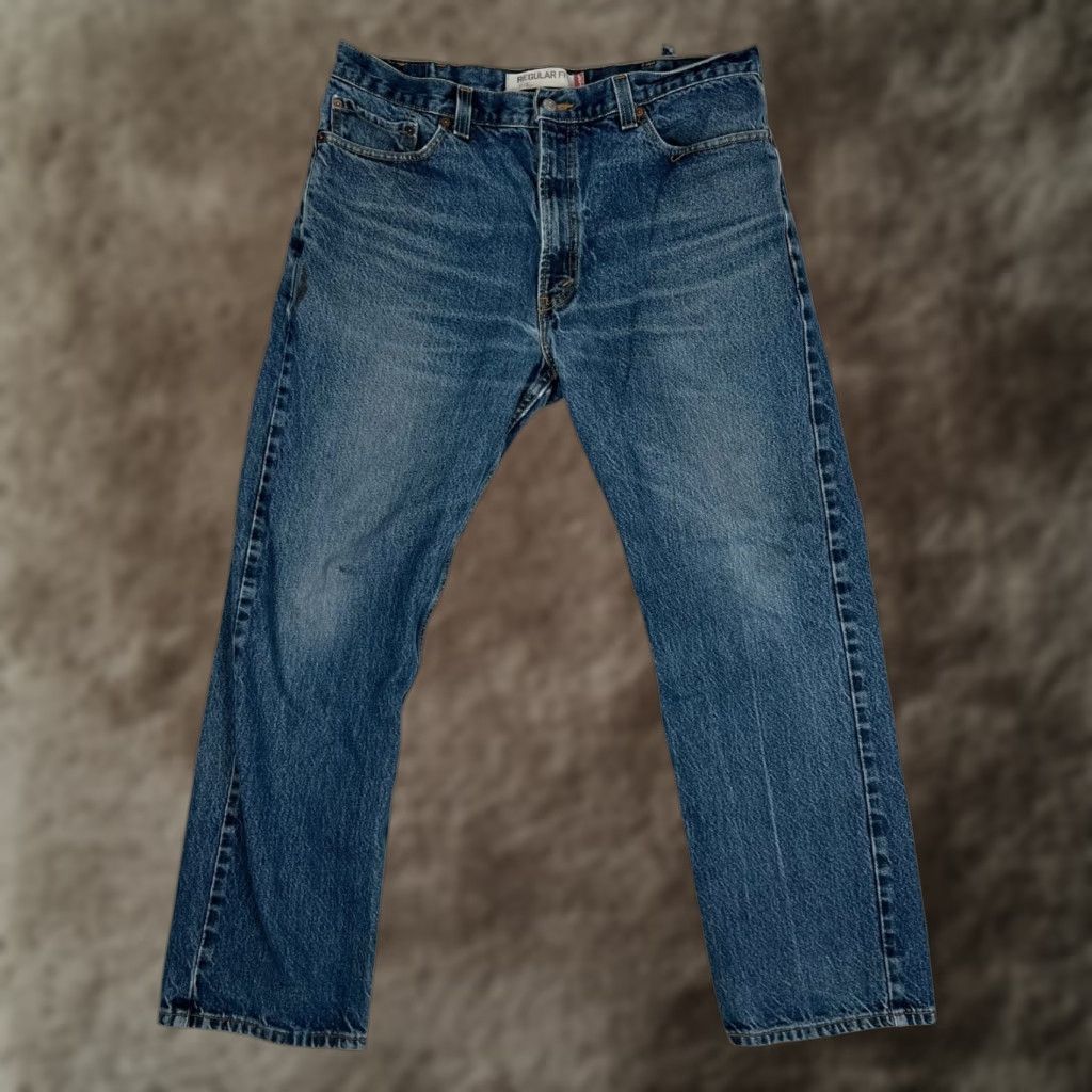 Levi's VINTAGE Levi’s 505 Jeans Denim Blue 36x30 Regular Men Size US 36 / EU 52 - 1 Thumbnail