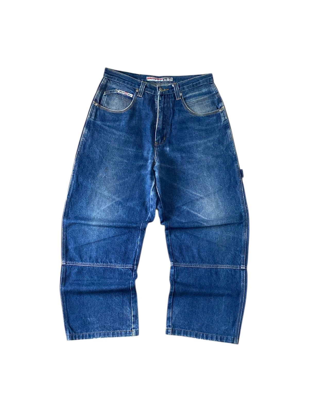 Southpole Y2K Southpole Carpenter Denim Baggy Wide Leg Jeans Size US 34 / EU 50 - 2 Thumbnail