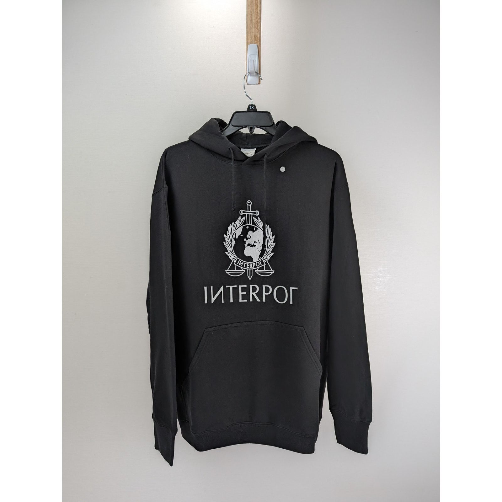Vetements Dominium In Rectum Hoodie ブラック Buy VETEMENTS men black dominium in rectum zip-up hoodie for