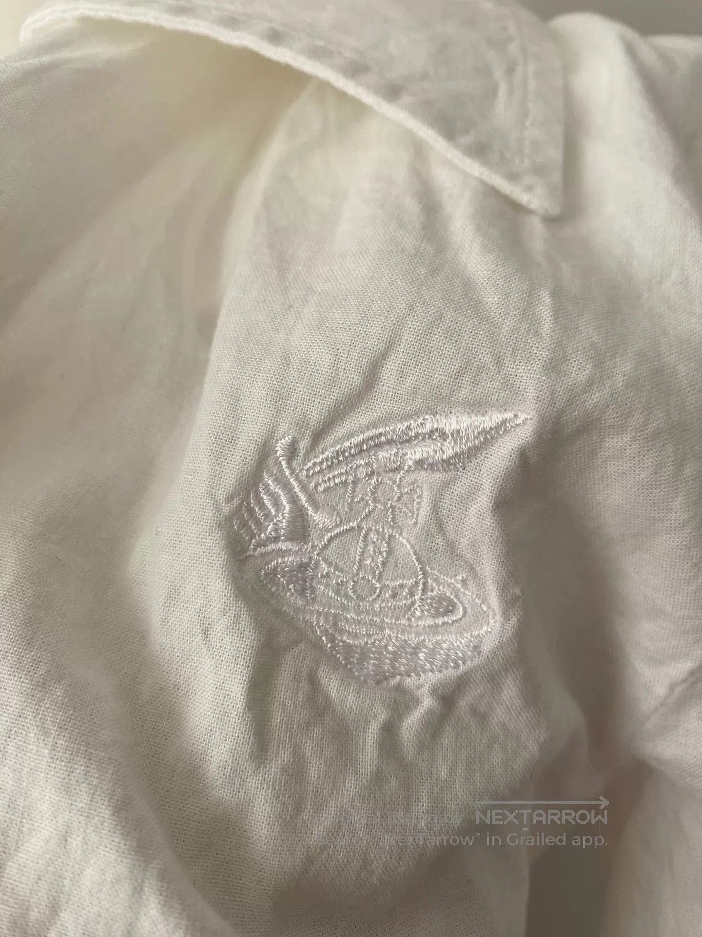 Vivienne Westwood vivienne westwood white drunken shirt. Size L / US 10 / IT 46 - 3 Thumbnail