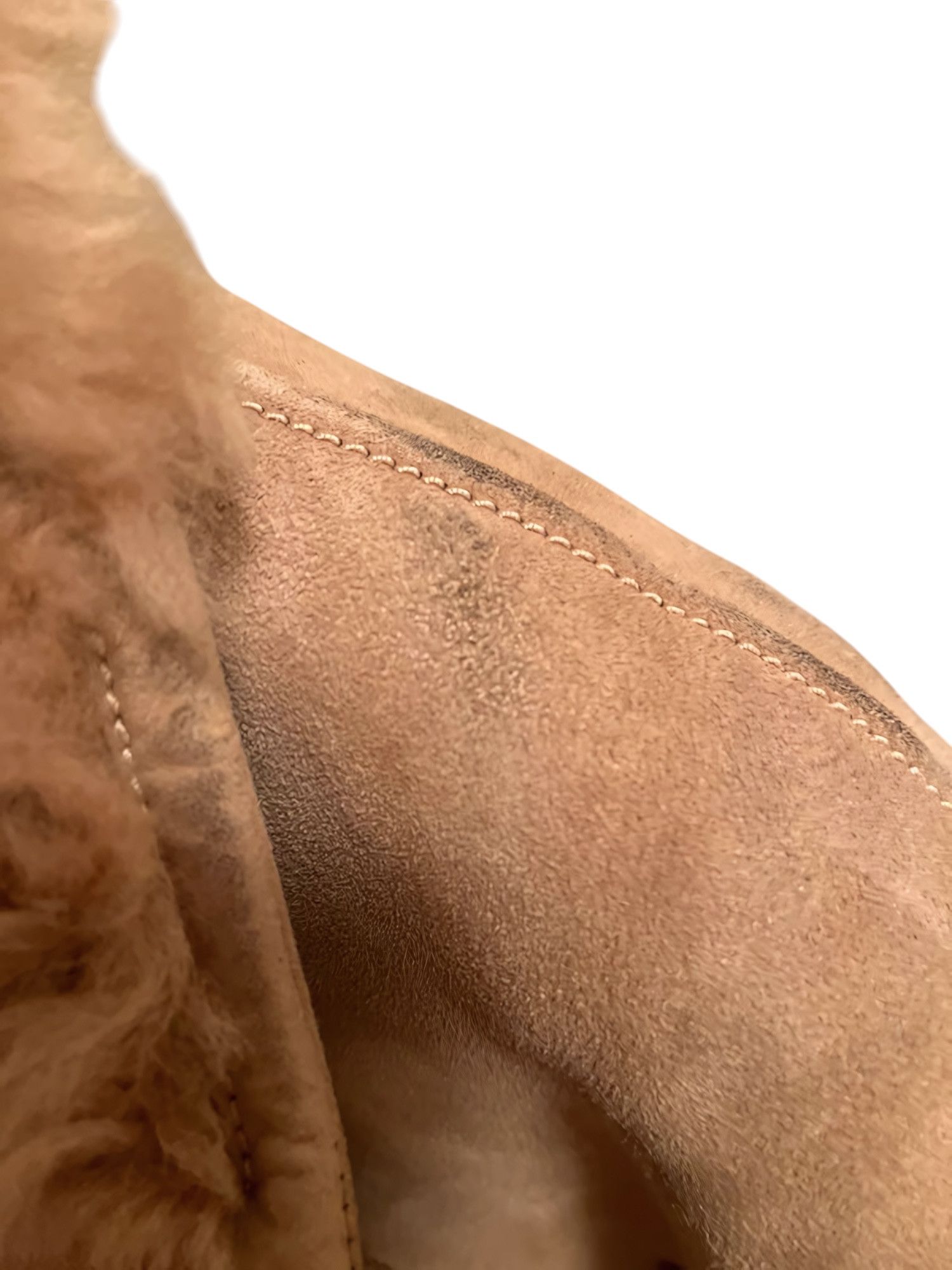 Gucci × Tom Ford LAMB FUR SHEARLING SUEDE LEATHER COAT BY TOM FORD Size US L / EU 52-54 / 3 - 3 Thumbnail