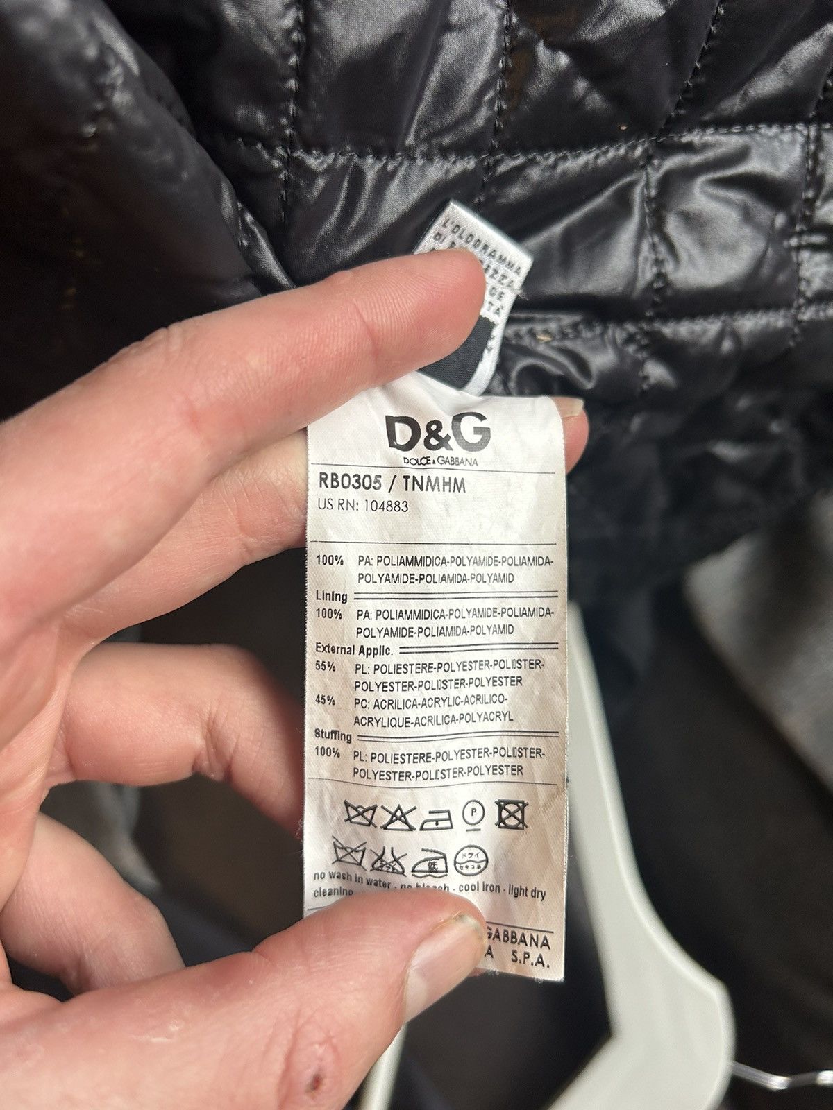 Dolce & Gabbana Black Jacket with Faux Fur Trimmings Size US L / EU 52-54 / 3 - 12 Thumbnail
