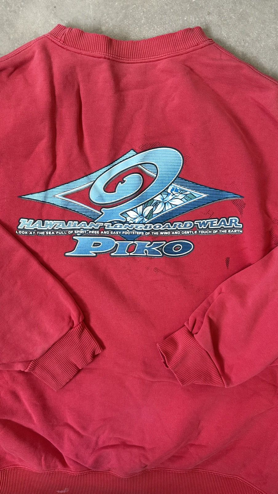 Vintage VINTAGE PIKO SURF DISTRESSED SWEATSHIRT Size US M / EU 48-50 / 2 - 7 Thumbnail