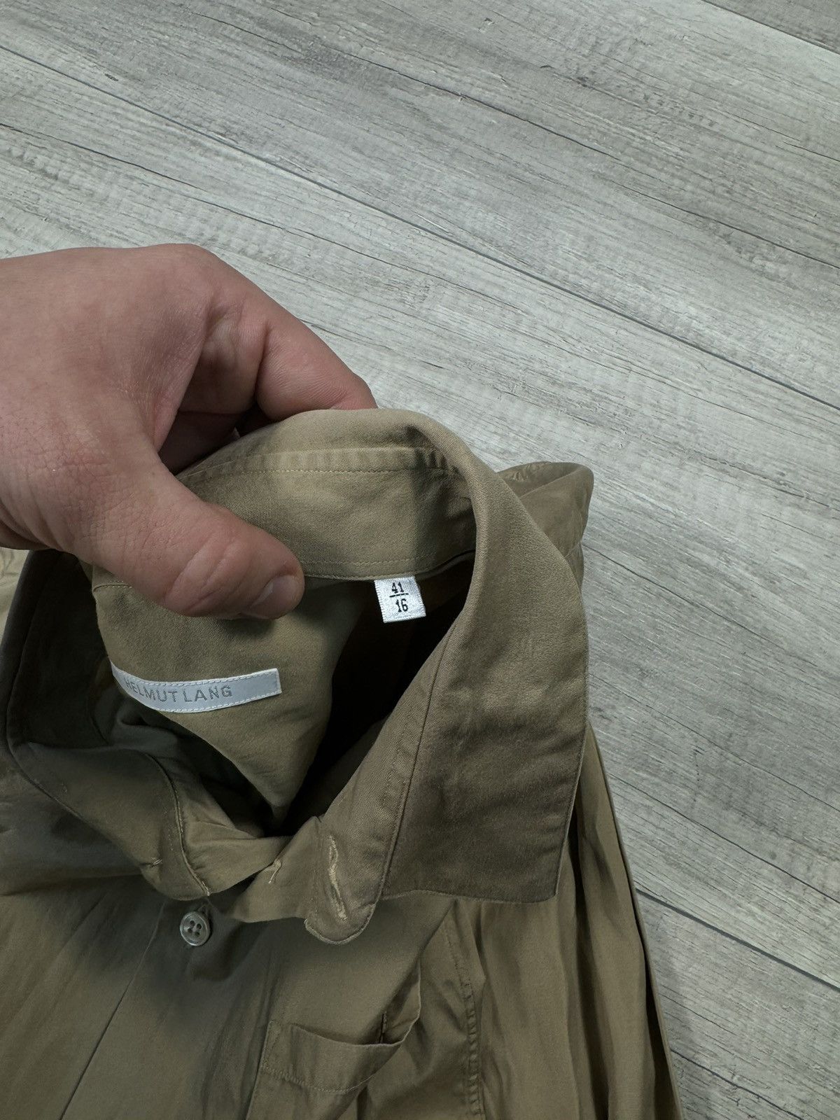 Helmut Lang Vintage Archive Helmut Lang Shirts Button Up Size US M / EU 48-50 / 2 - 6 Thumbnail