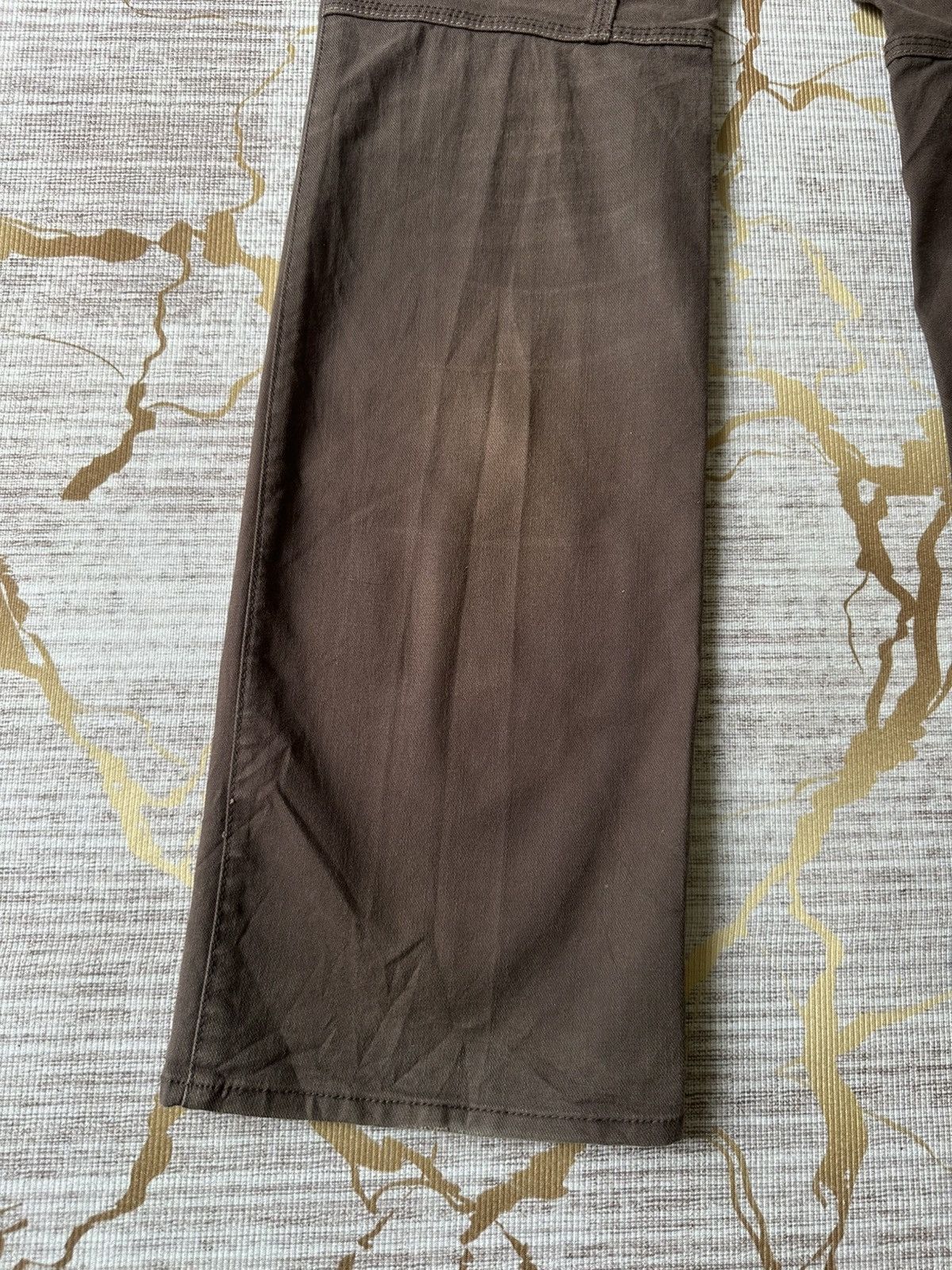 Japanese Brand FLARE Nicole Club For Men NCFM Studded Pocket Cargo Pant Size US 33 - 11 Thumbnail