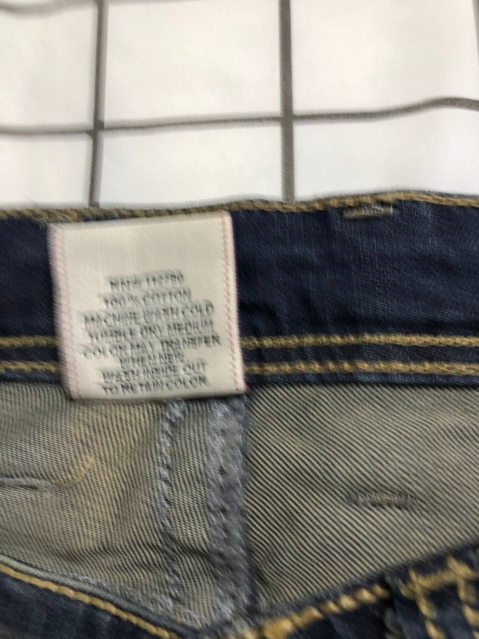 True Religion True Religion Billy Big Straight Jeans Swarovski Crystal Size US 32 / EU 48 - 11 Thumbnail