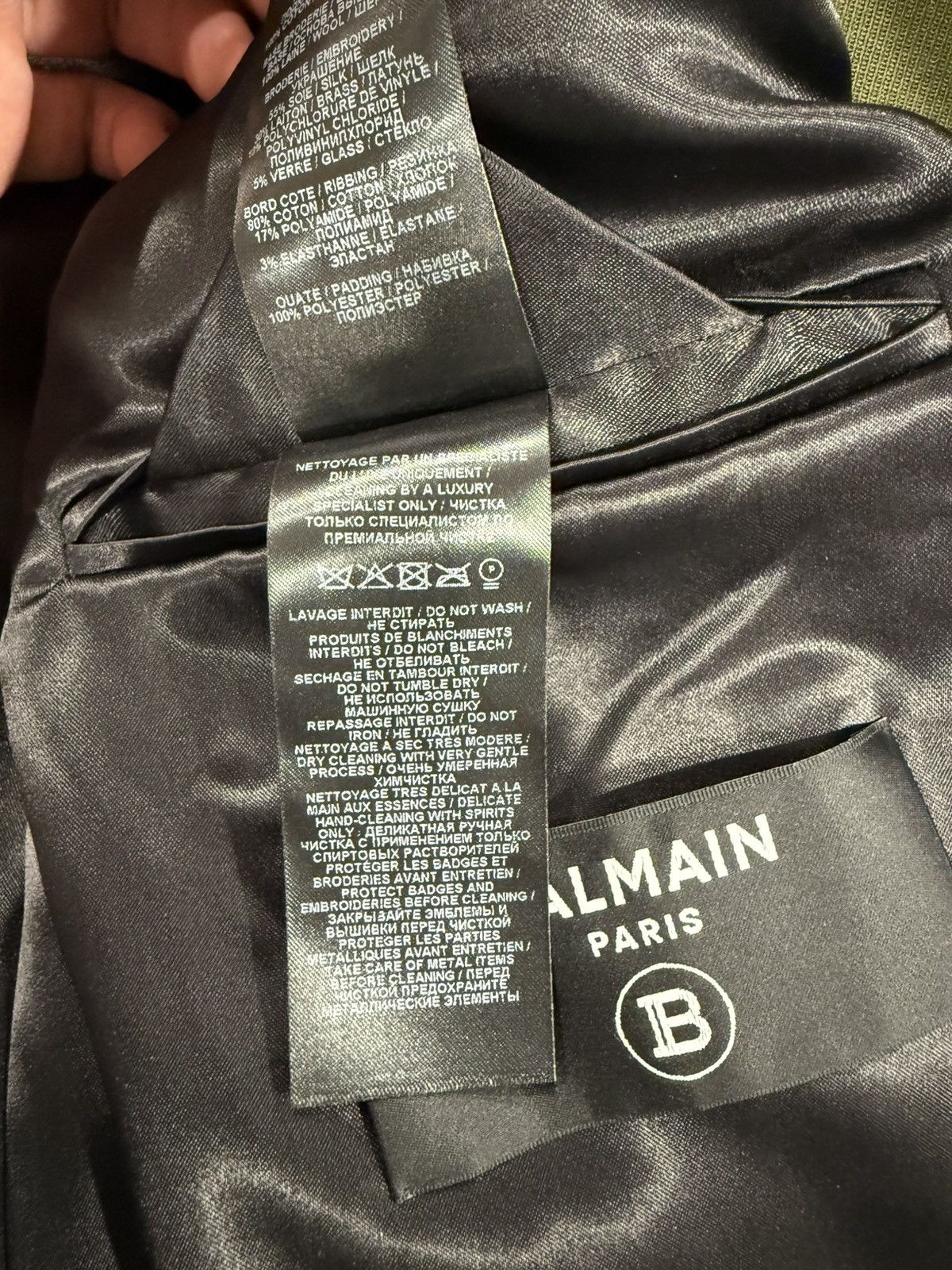 Balmain Balmain Embroidered Logo Patches Jacket Size US M / EU 48-50 / 2 - 10 Thumbnail