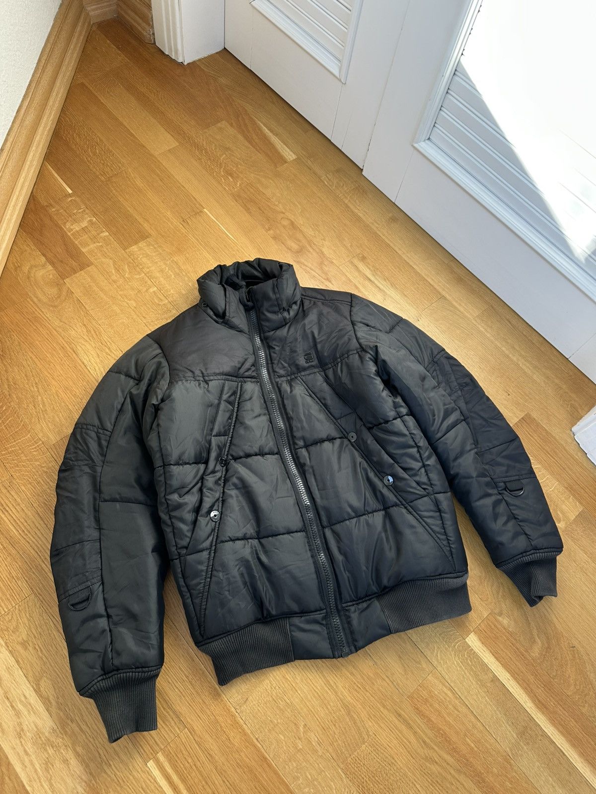 G-Star Vintage G-star Jacket Black Logo Size US S / EU 44-46 / 1 - 1 Thumbnail