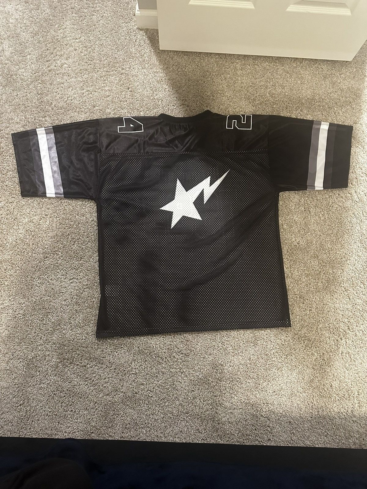Bape GOAT Exclusive Football Jersey Size US XL / EU 56 / 4 - 2 Thumbnail