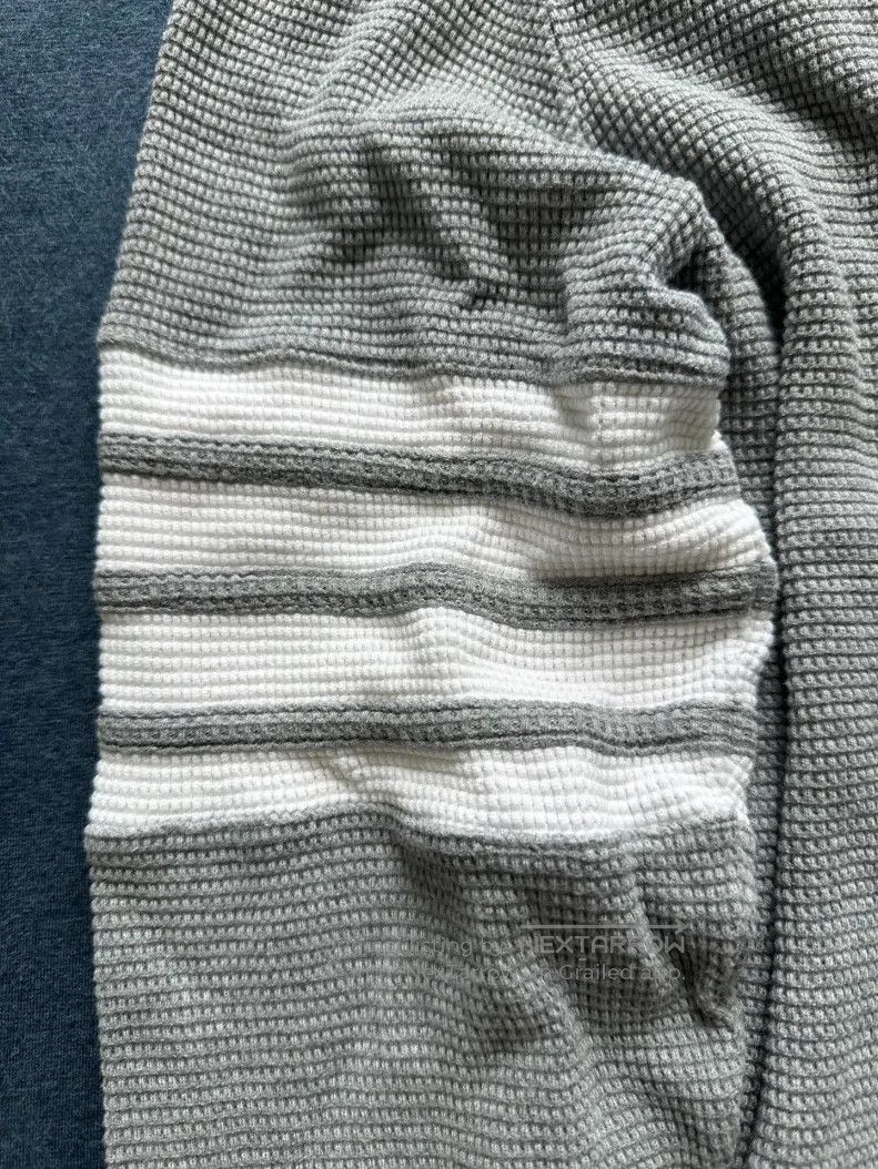 Thom Browne Thom Browne Waffle Long Sleeve Sweater Size US L / EU 52-54 / 3 - 4 Thumbnail