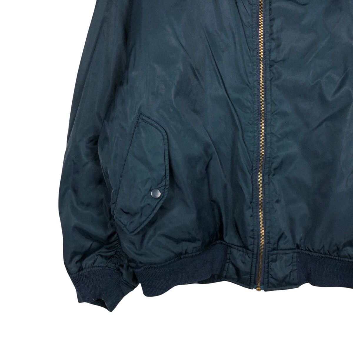 Japanese Brand 📌Vintage Fly Military Bomber Jacket Ma-1 Design Size US L / EU 52-54 / 3 - 5 Thumbnail