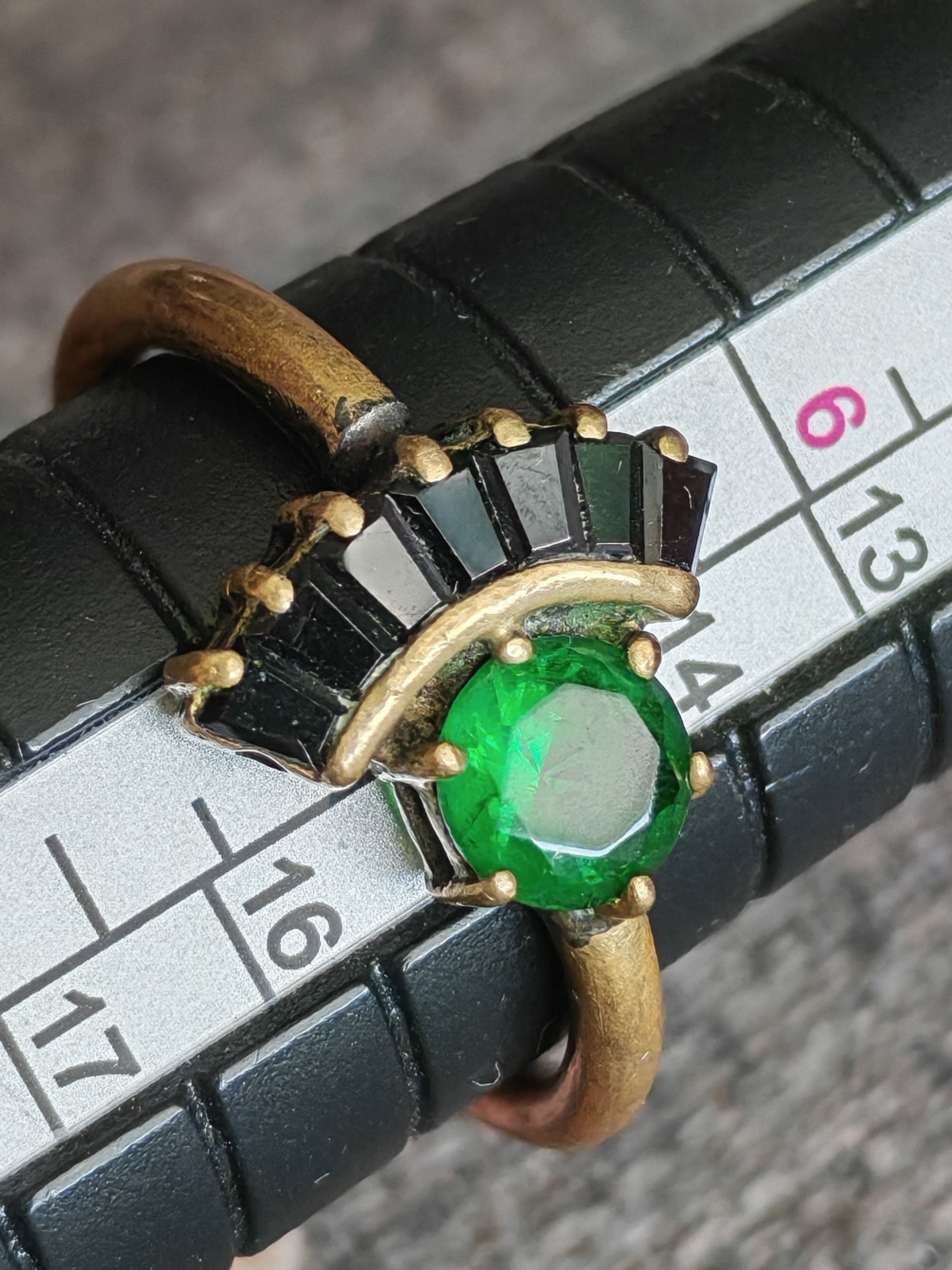 Other Iosselliani Roma with green stone vintage Size ONE SIZE - 8 Thumbnail