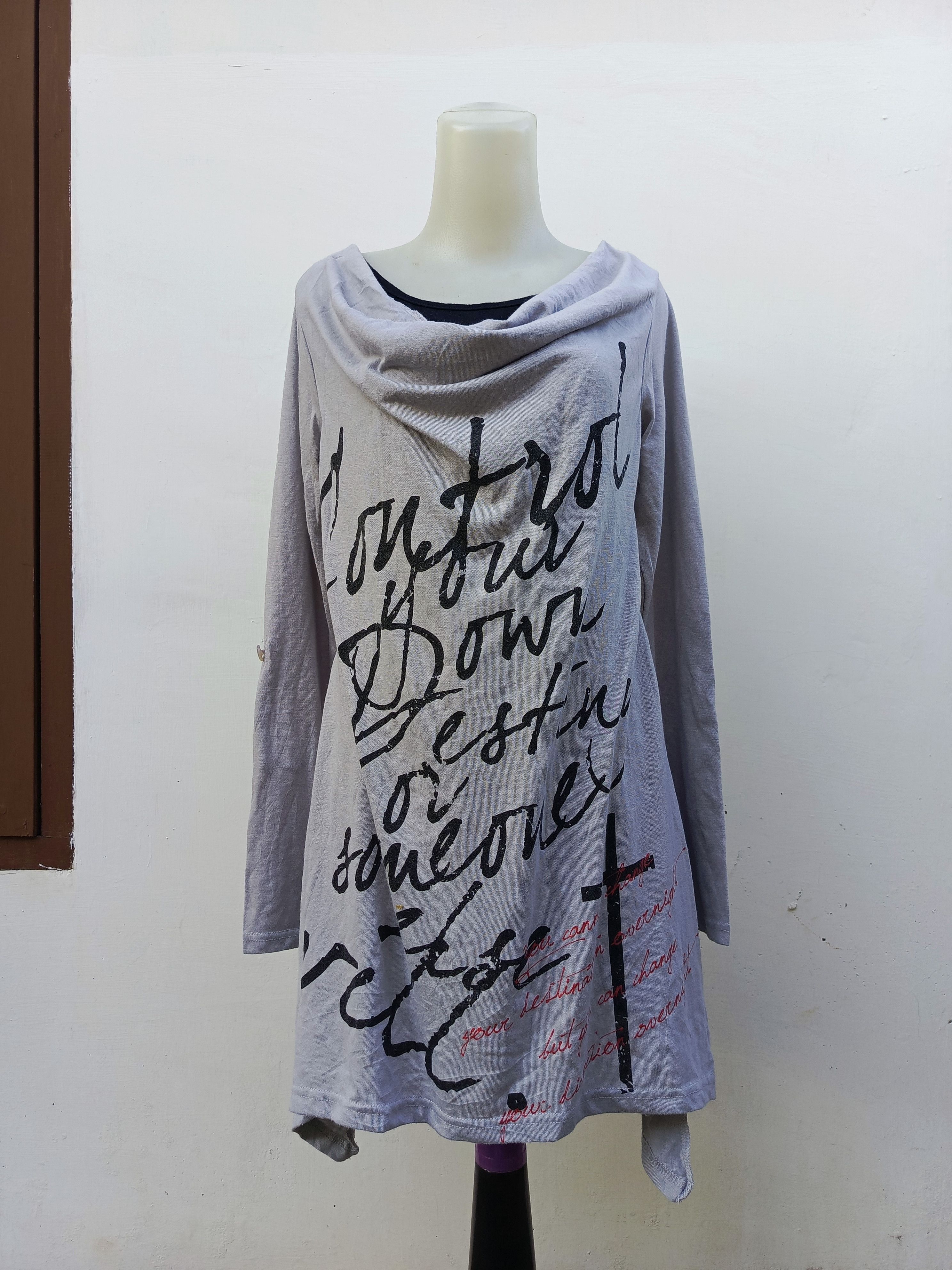 Japanese Brand Cherry Pop Graphic Long Sleeve Top Avant Garde Style Size M / US 6-8 / IT 42-44 - 1 Thumbnail