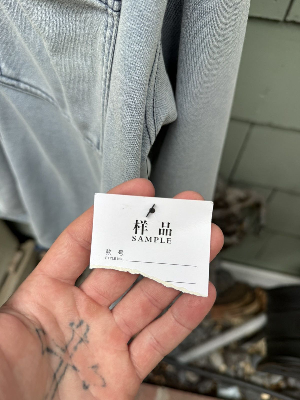 Other Japanese Sample Button Up Reverse Weave Silver Buttons New Size US M / EU 48-50 / 2 - 3 Thumbnail