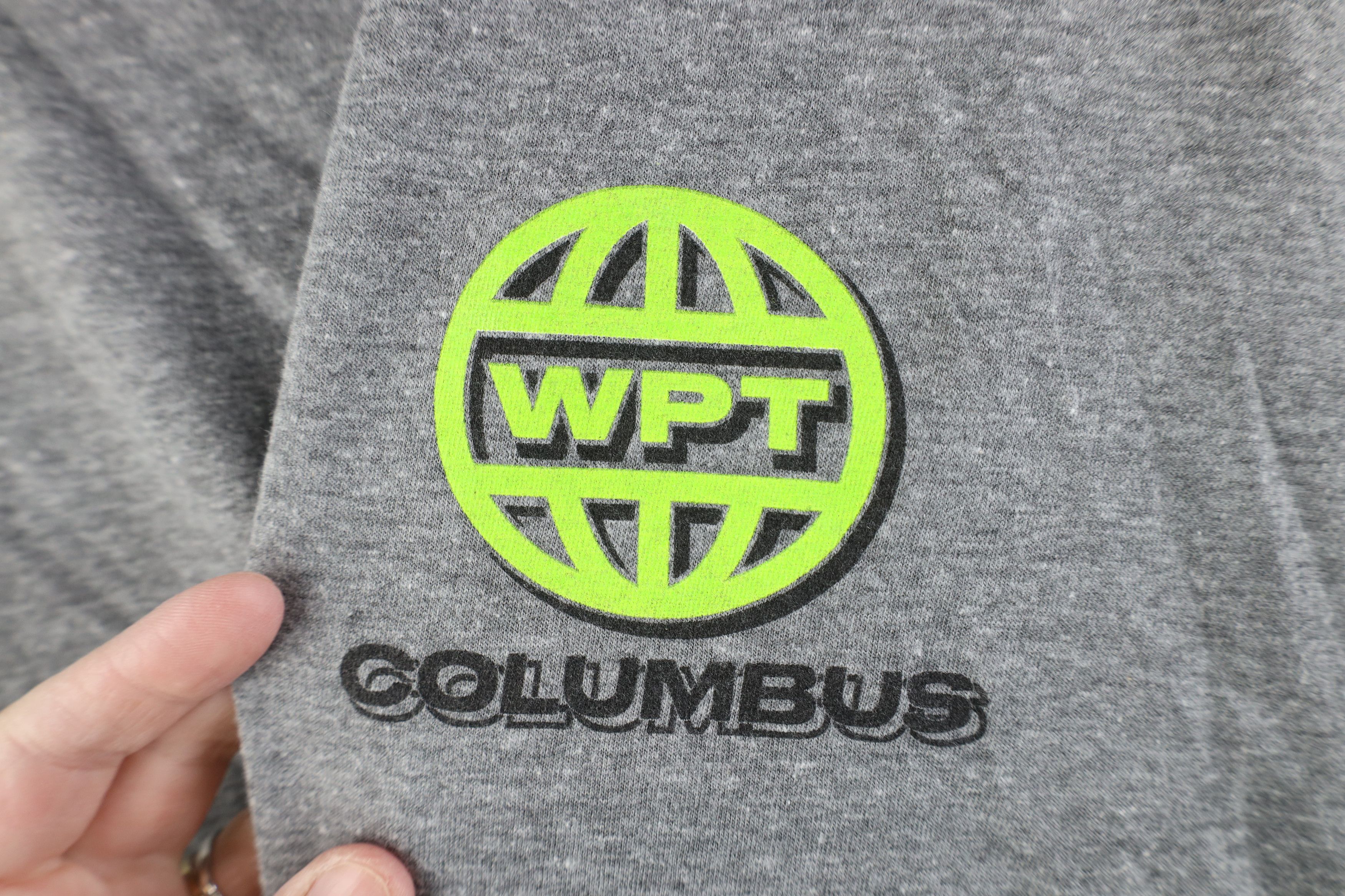 Vintage WPT Columbus World Pickleball Tour Jersey Knit T-Shirt Gray Size US XL / EU 56 / 4 - 4 Thumbnail