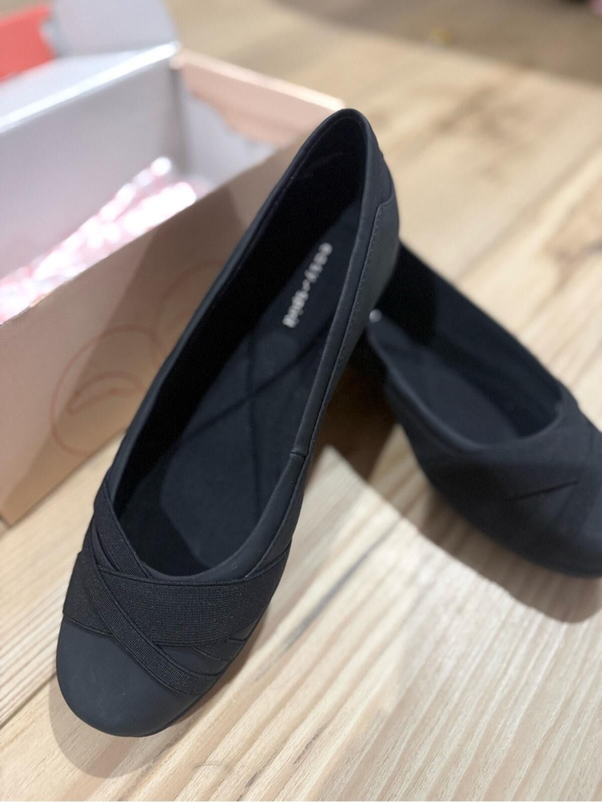Other Easy Spirit Black Women's Slip-On Ballet Flats Size US 9 / IT 39 - 2 Thumbnail