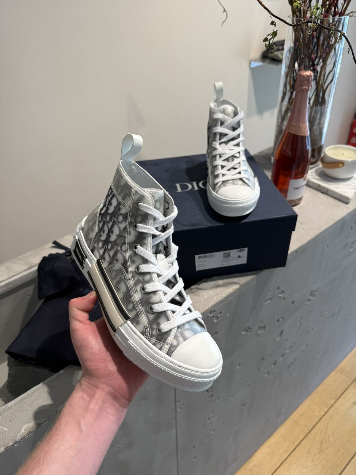 Dior BNWT Dior B23 Sneaker Size US 6 / EU 39 - 2 Thumbnail