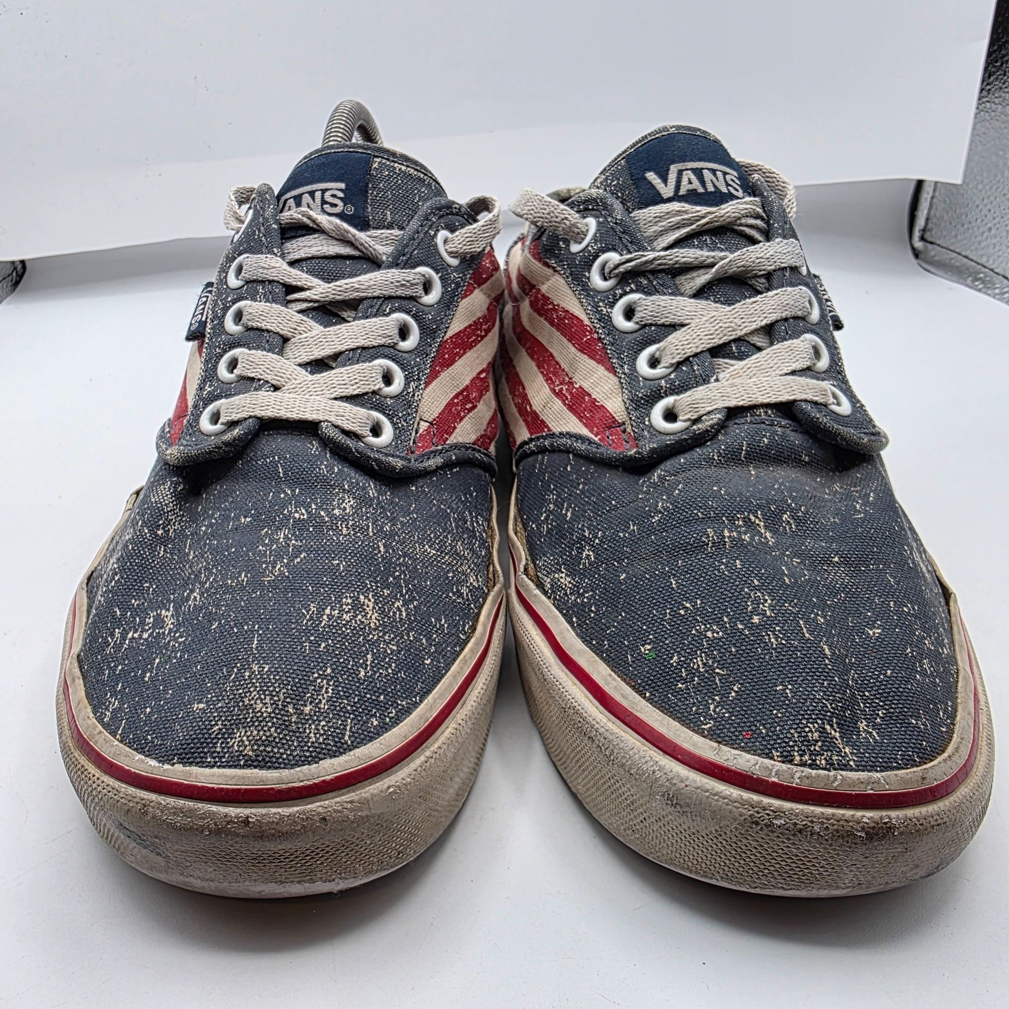 Vans Vans Atwood Mens Size 9 Red White Blue Shoes American Flag C Size US 9 / EU 42 - 11 Thumbnail