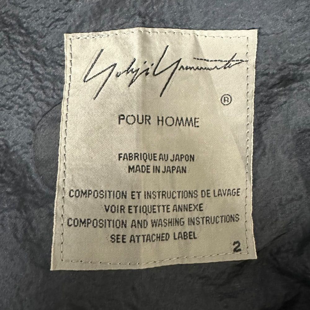 Yohji Yamamoto pour homme/ 17SS Polka Dot Long Jacket Coat