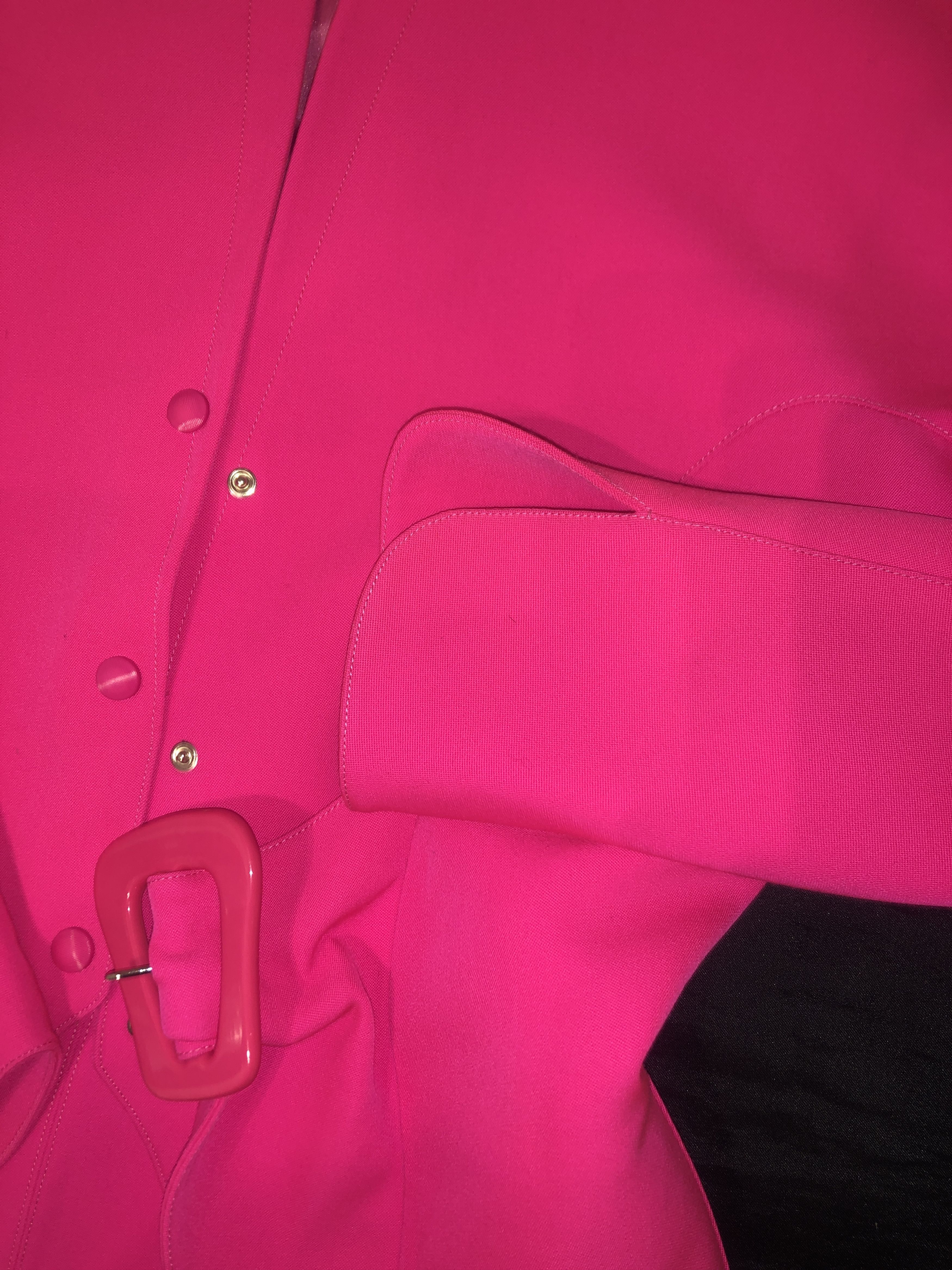 Thierry Mugler Fluo Pink Skirt Suit Size M / US 6-8 / IT 42-44 - 13 Thumbnail