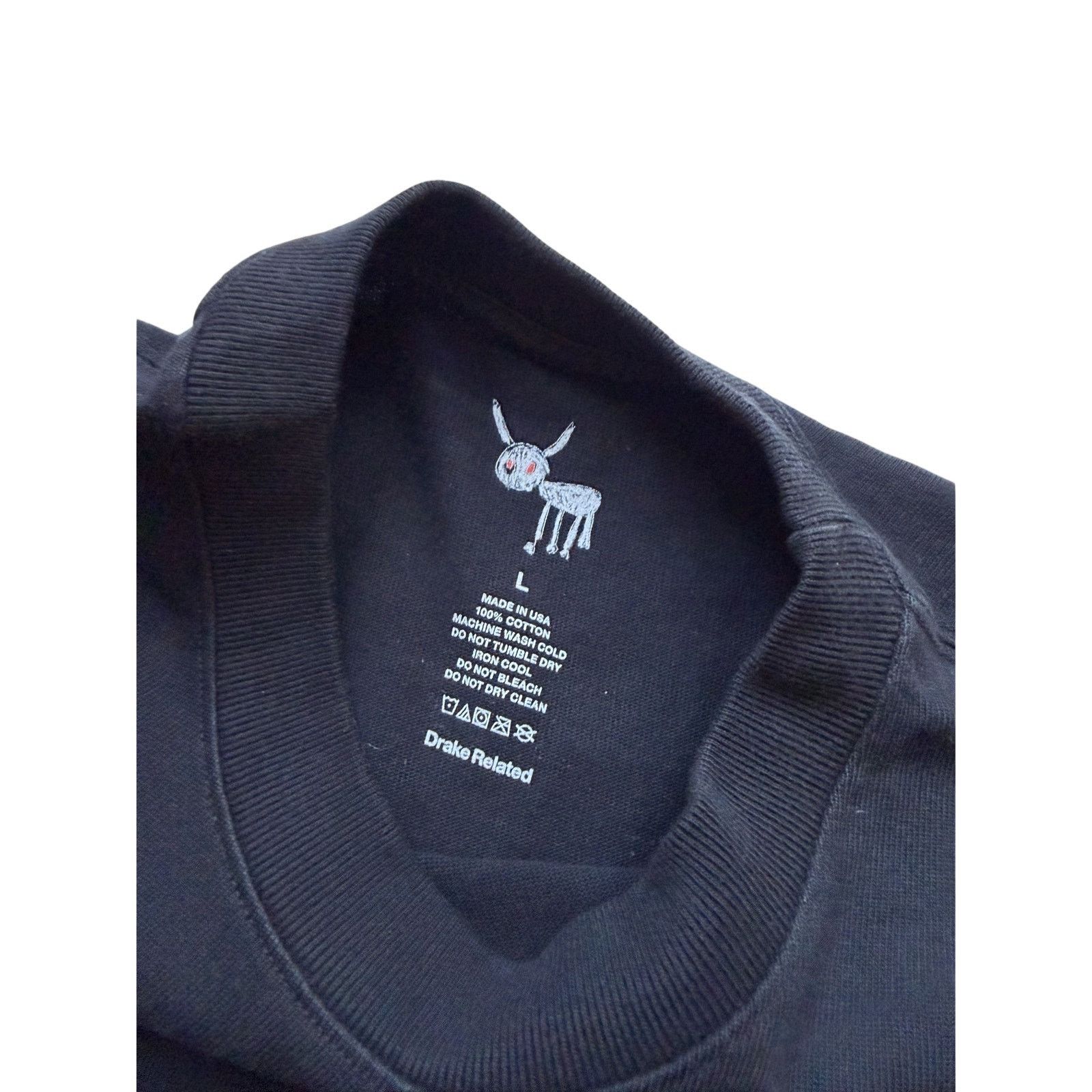 Drake Drake Delilah's LA Terzian 7969 For All The Dogs Tee Black Size US L / EU 52-54 / 3 - 3 Thumbnail