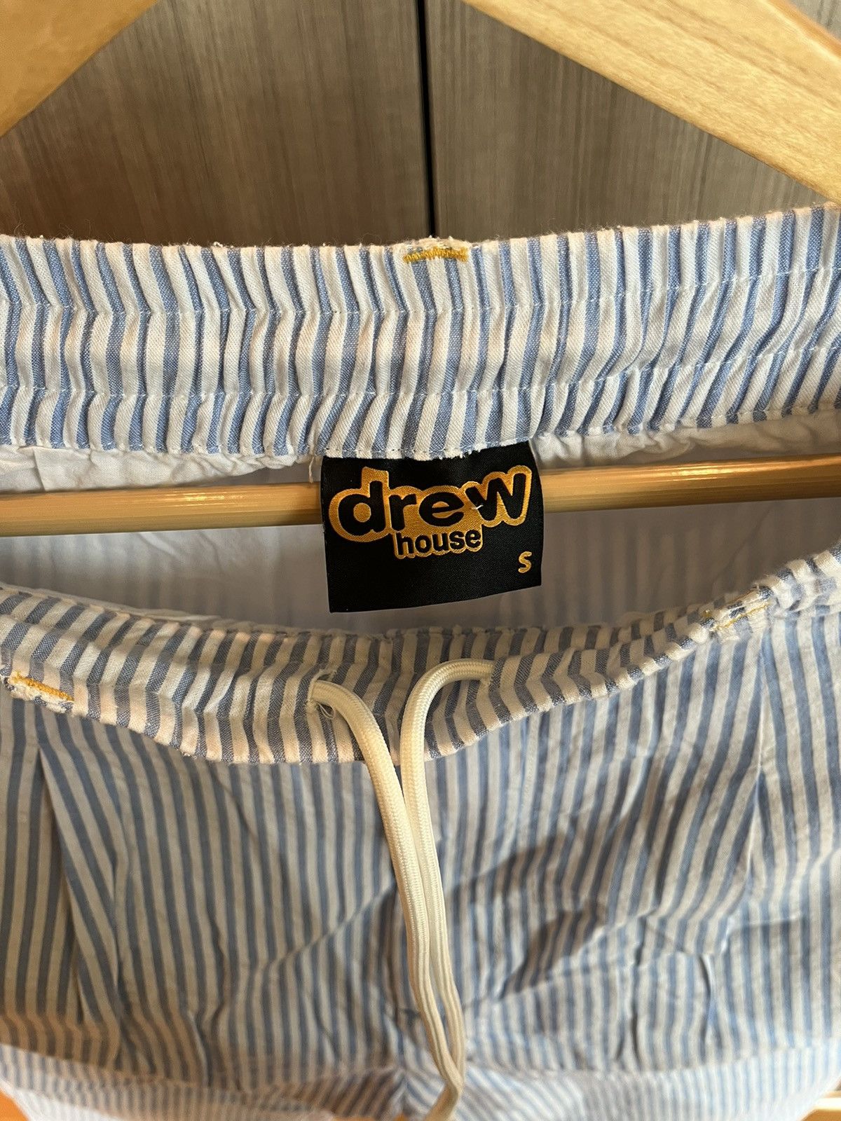 Drew House Drew House Seersucker Blue White Stripe Church Pants Size US 30 / EU 46 - 3 Thumbnail