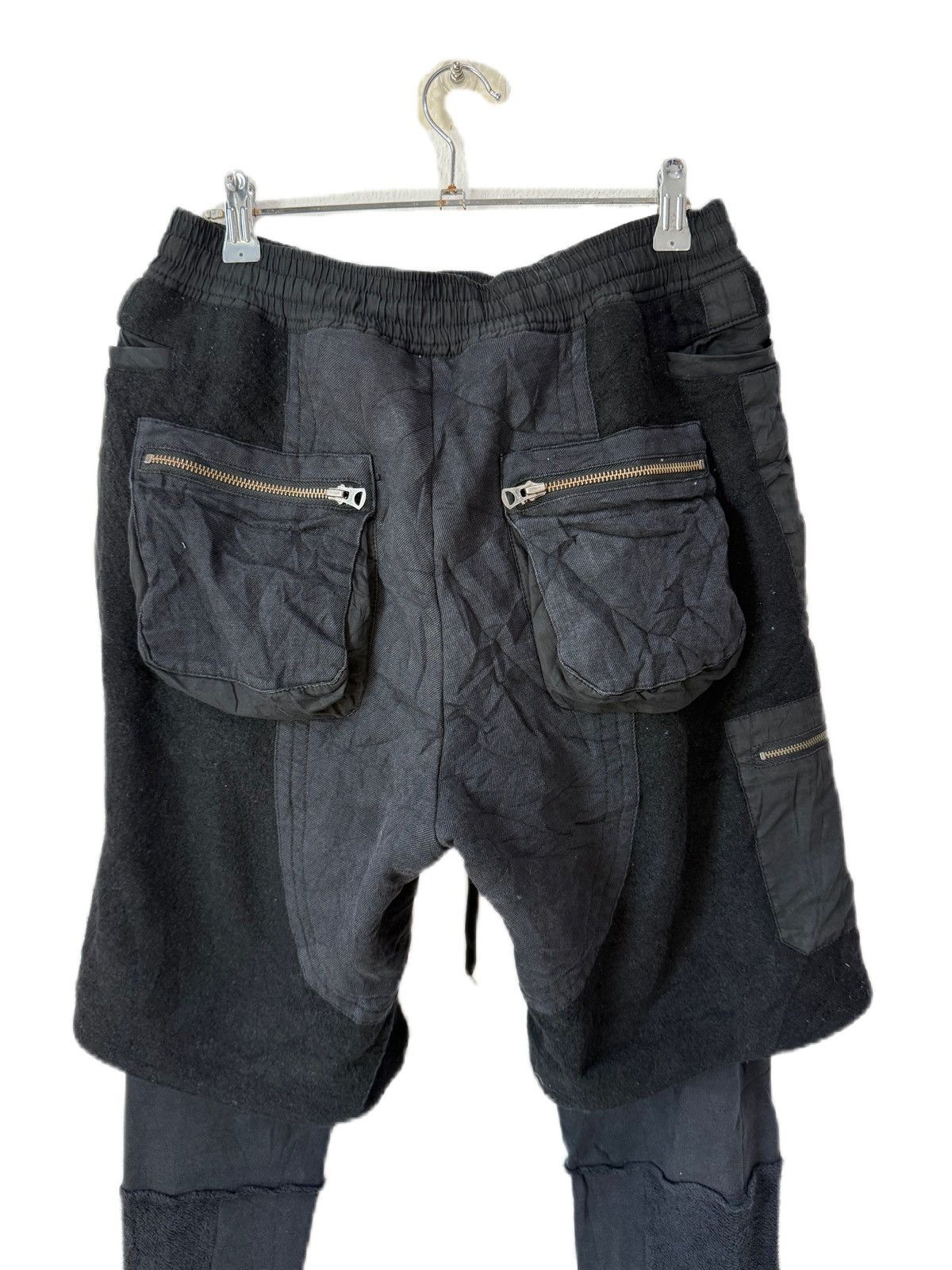 Wizzard Wizzard Layered Pants, Black Japanese Brand Rare Size US 33 - 7 Thumbnail