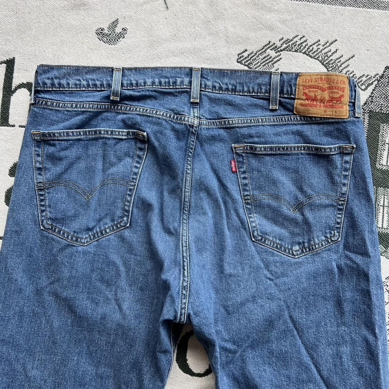 Levi's Vintage Y2K/2000s Baggy Grunge Dark wash Levi’s Denim Jeans! Size US 40 / EU 56 - 7 Thumbnail