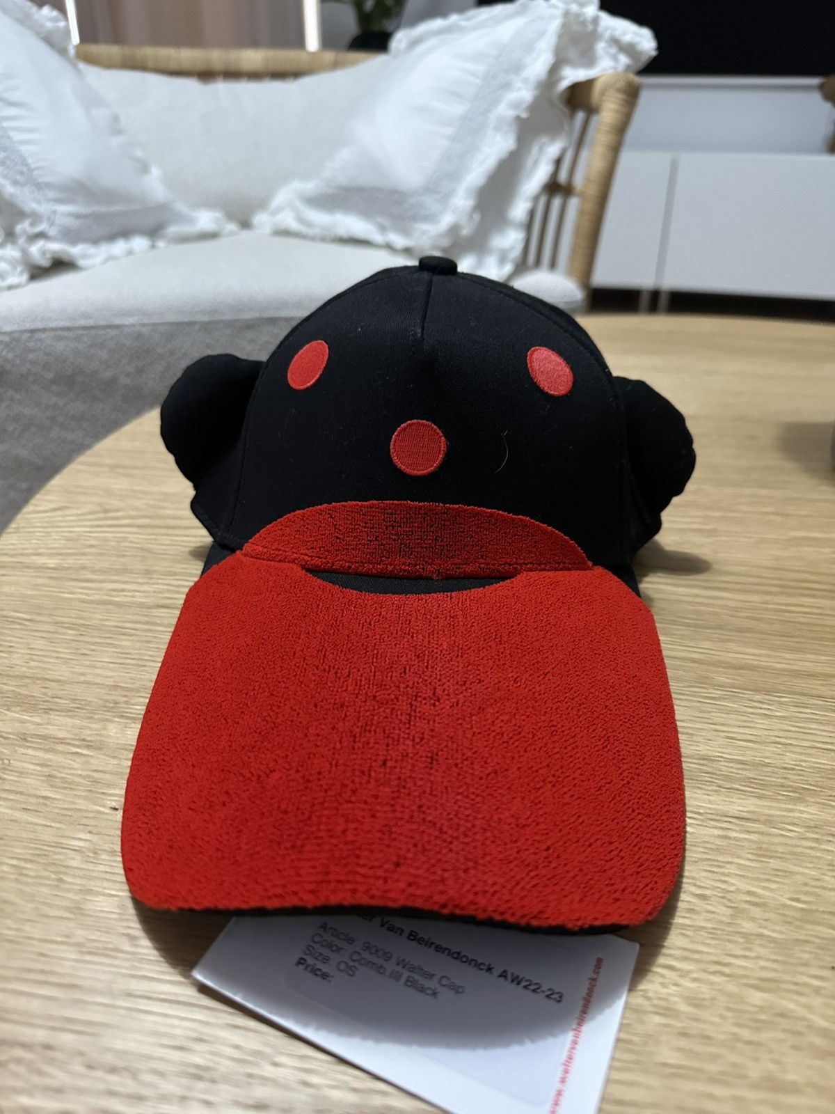 Walter Van Beirendonck Walter Van Beirendonck Long Brim Cap Size ONE SIZE - 3 Thumbnail