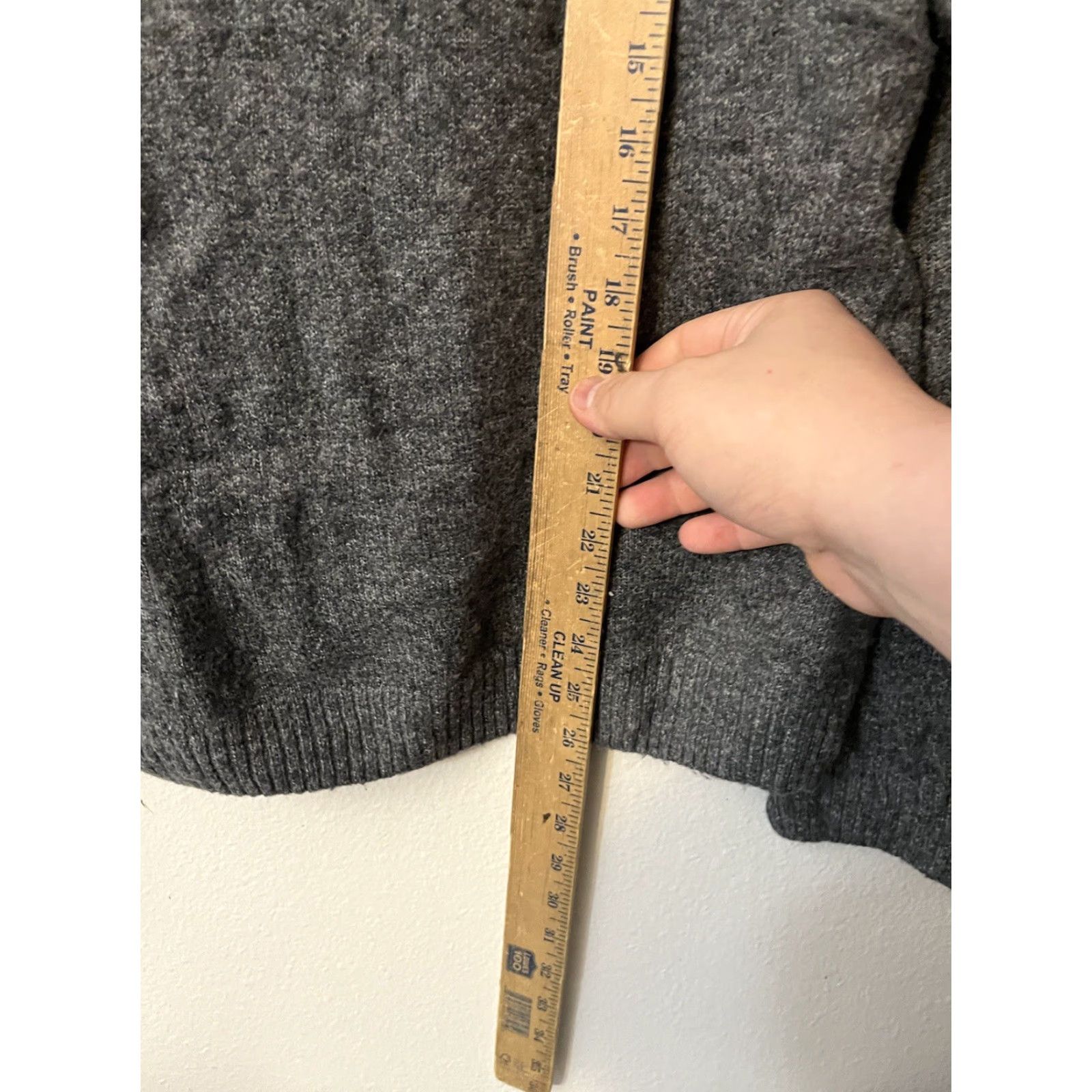 Vintage Cece Hooded Sweatshirt Women L Gray Acrylic Blend Size L / US 10 / IT 46 - 5 Thumbnail