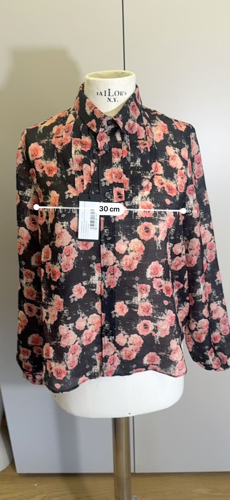 R13 R13 Shrunken Blouse With Pleated Tuxedo Front Size M / US 6-8 / IT 42-44 - 10 Thumbnail