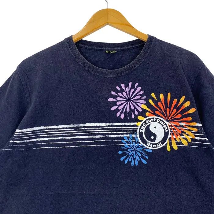 Vintage Vintage T&C SURF DESIGNS Town Country Fireworks Tee Shirt Size M / US 6-8 / IT 42-44 - 3 Thumbnail