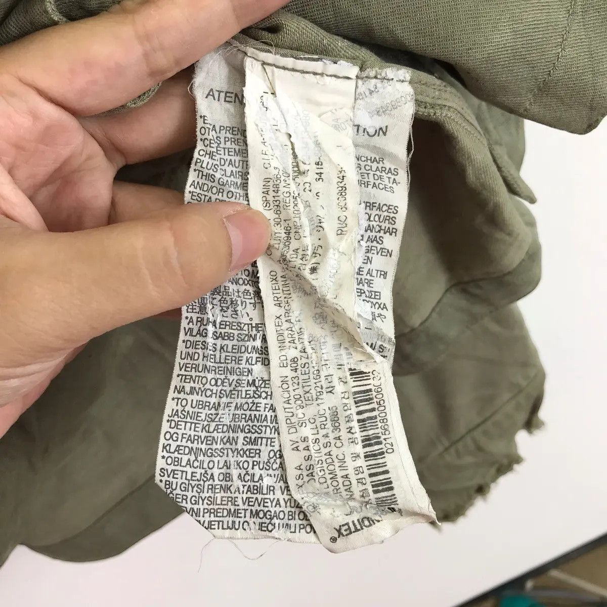 Zara ZARA DENIM TENCIL Z1975 Collection Parka Jeans Jacket Size L / US 10 / IT 46 - 8 Thumbnail