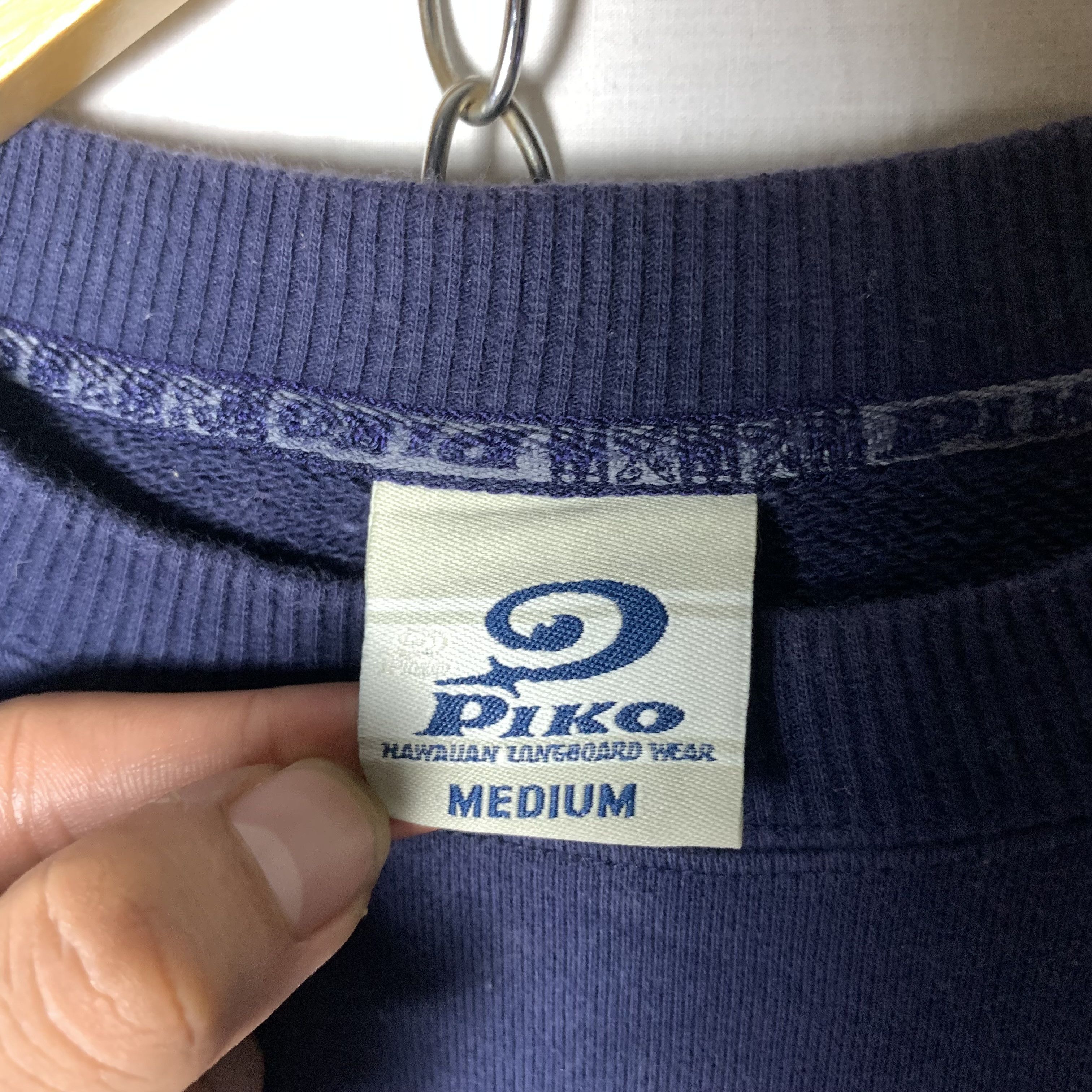Vintage Vintage Piko Hawaiian Longboard Sweatshirt Crewneck Size US M / EU 48-50 / 2 - 5 Thumbnail