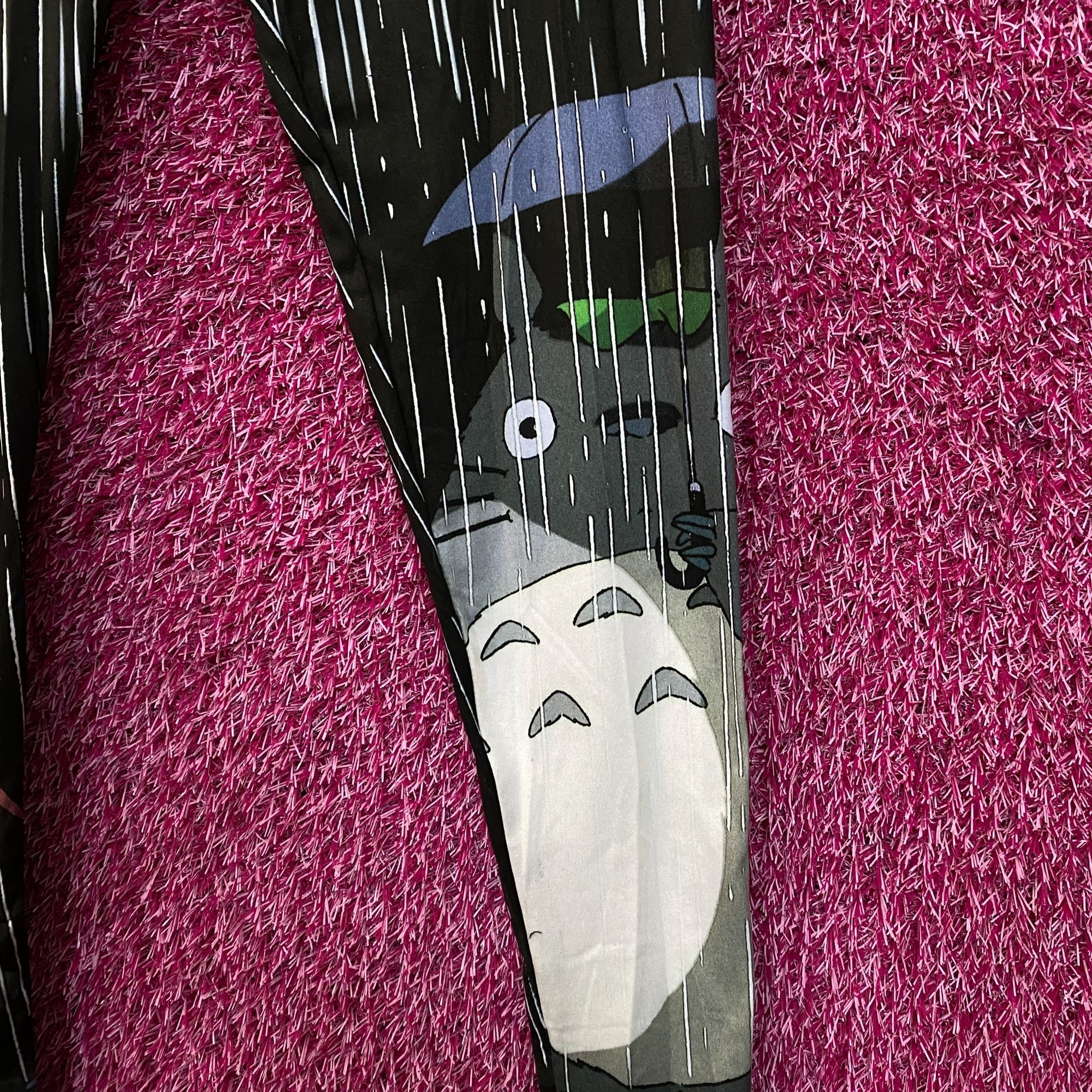 Other Studio Ghibli My Neighbor Totoro Rain Leggings XS Size 22" - 4 Thumbnail