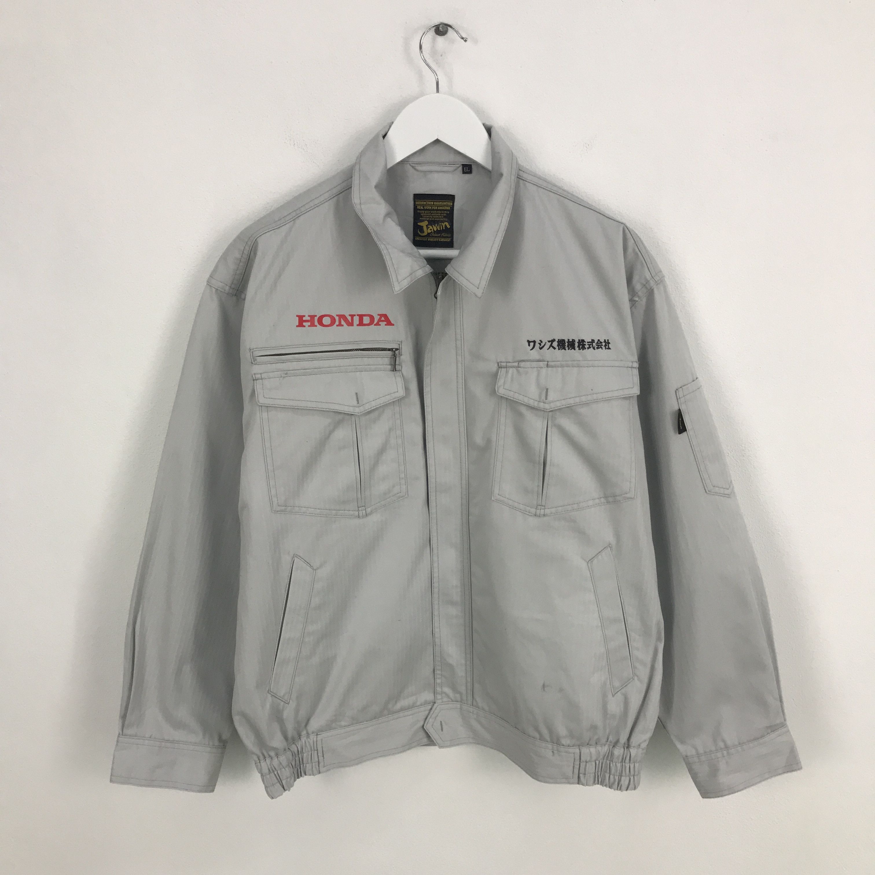Other Rare Honda racing work uniform japan custom jacket Size US L / EU 52-54 / 3 - 2 Thumbnail