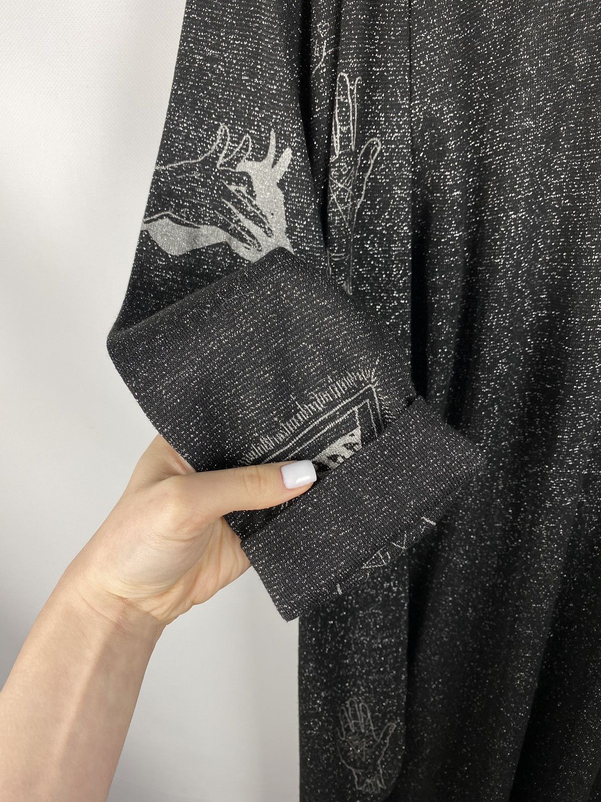 Drop Dead Drop Dead ladies gothic open front cardigan sweater size 12 Size XL / US 12-14 / IT 48-50 - 9 Thumbnail