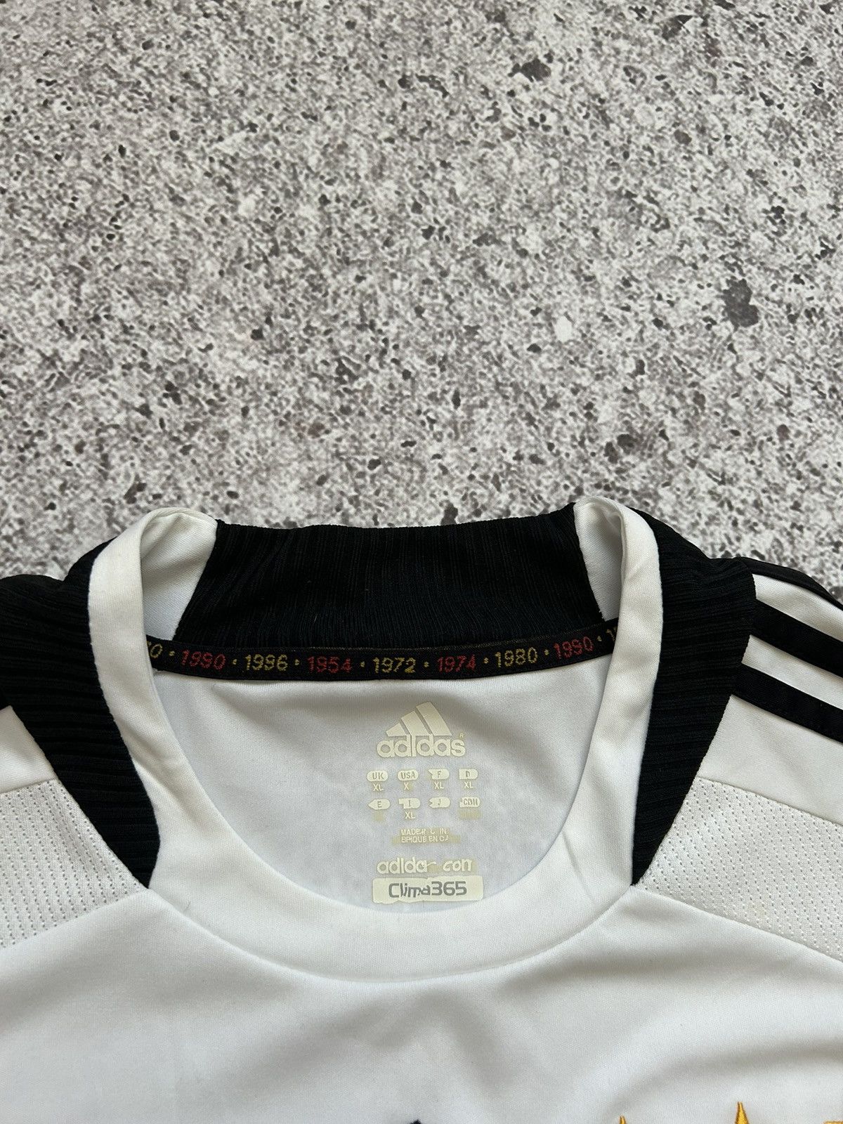 Adidas Vintage Deutschland 2008 2009 home kit Germany Soccer Jersey Size US XL / EU 56 / 4 - 11 Thumbnail
