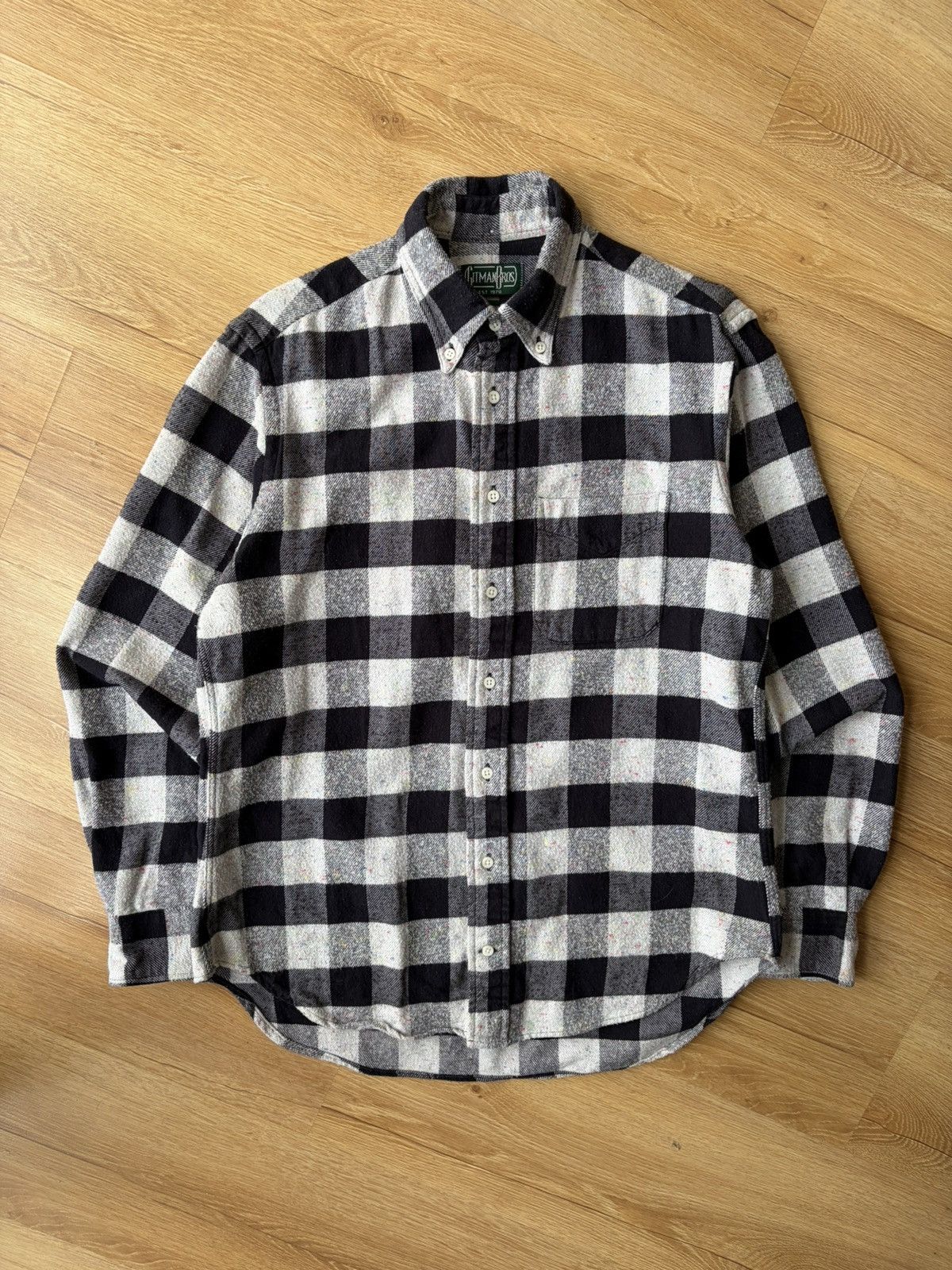 Gitman Bros. Vintage Gitman Bros Vintage Flannel Plaid Button Up Shirt USA Size US M / EU 48-50 / 2 - 1 Thumbnail