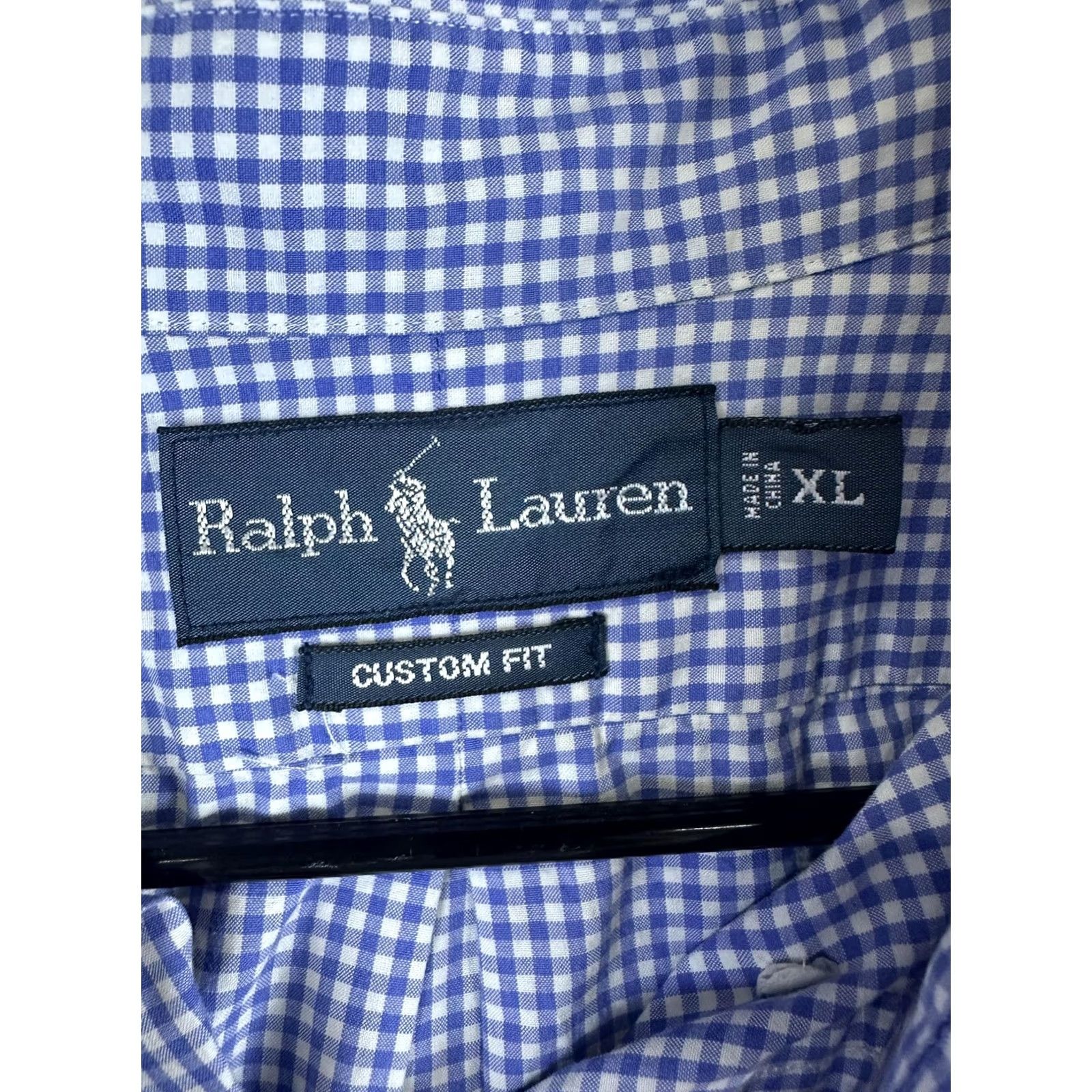 Ralph Lauren Ralph Lauren Shirt Mens XL Blue Check Long Sleeve Button Down Pony Logo Size US XL / EU 56 / 4 - 3 Thumbnail